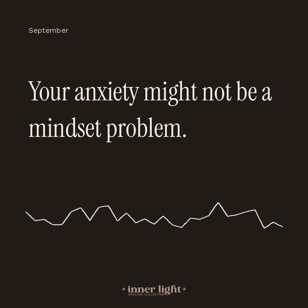 You&rsquo;re not &ldquo;too anxious.&rdquo;
You might just be stuck in survival mode. 🧠

And no, another productivity hack probably isn&rsquo;t going to fix it.

Your nervous system is constantly taking in information, scanning for safety, and decid