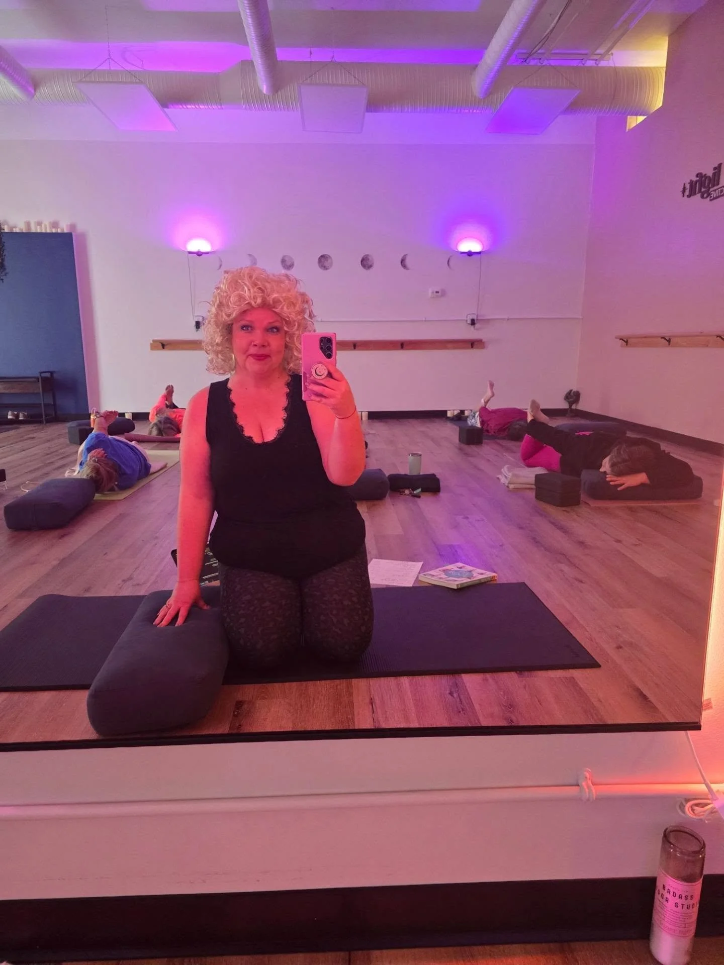 Jody's in a wig, Auburn has the high pony.....it's 💯 percent Dolly Day here! 🩷🦋

Sharing in the spirit of her love and kindness, we are collecting donations for @literacyforlifefoundation 
You can etransfer us at hello@innerlighthealingcollective.