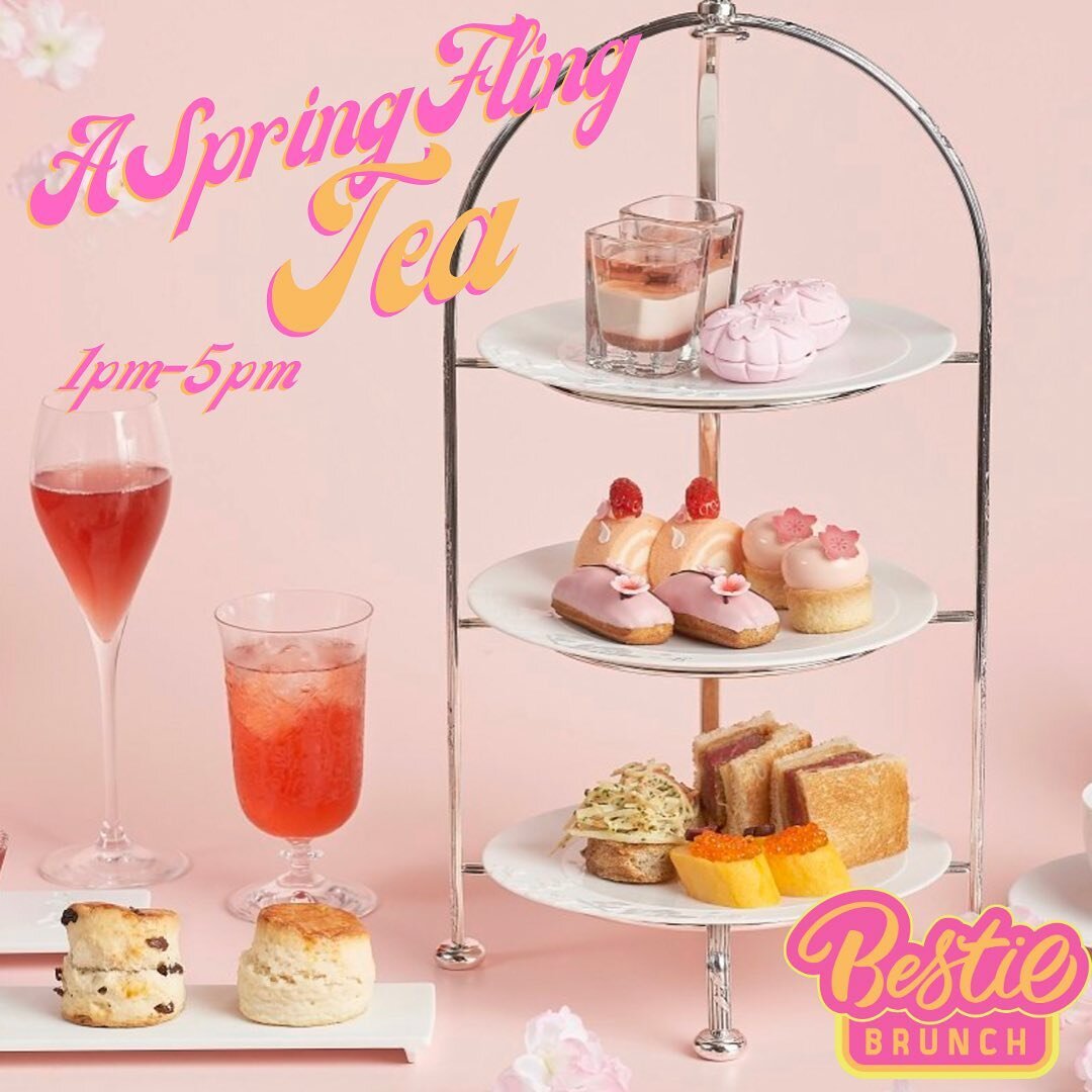 We&rsquo;re preparing for our first ever spring event🌸 what are you most excited about Bestie Brunch, drop a comment below🥰💐 

#brunch #tea #events #fun #friends