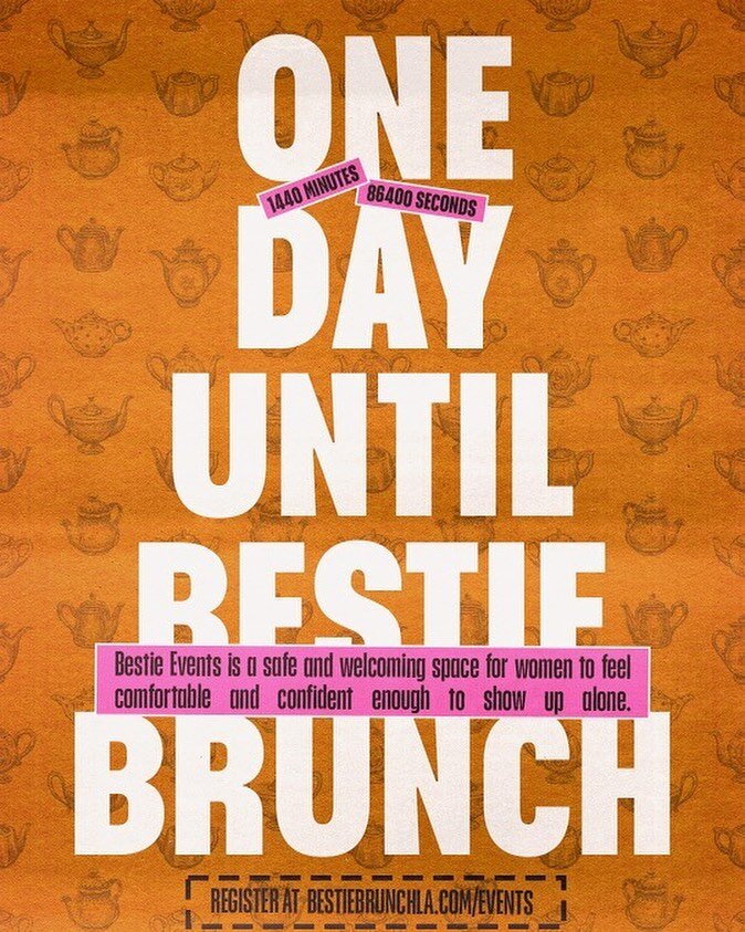 We&rsquo;re just ONE day away from our Spring Fling Tea event😍🫖 have you gotten your tickets yet?💐 
Be on the lookout for todays email about the event. Important details will be in it. See you tomorrow Besties🥰🌸💐
&bull;
&bull;
&bull;
&bull;
&bu