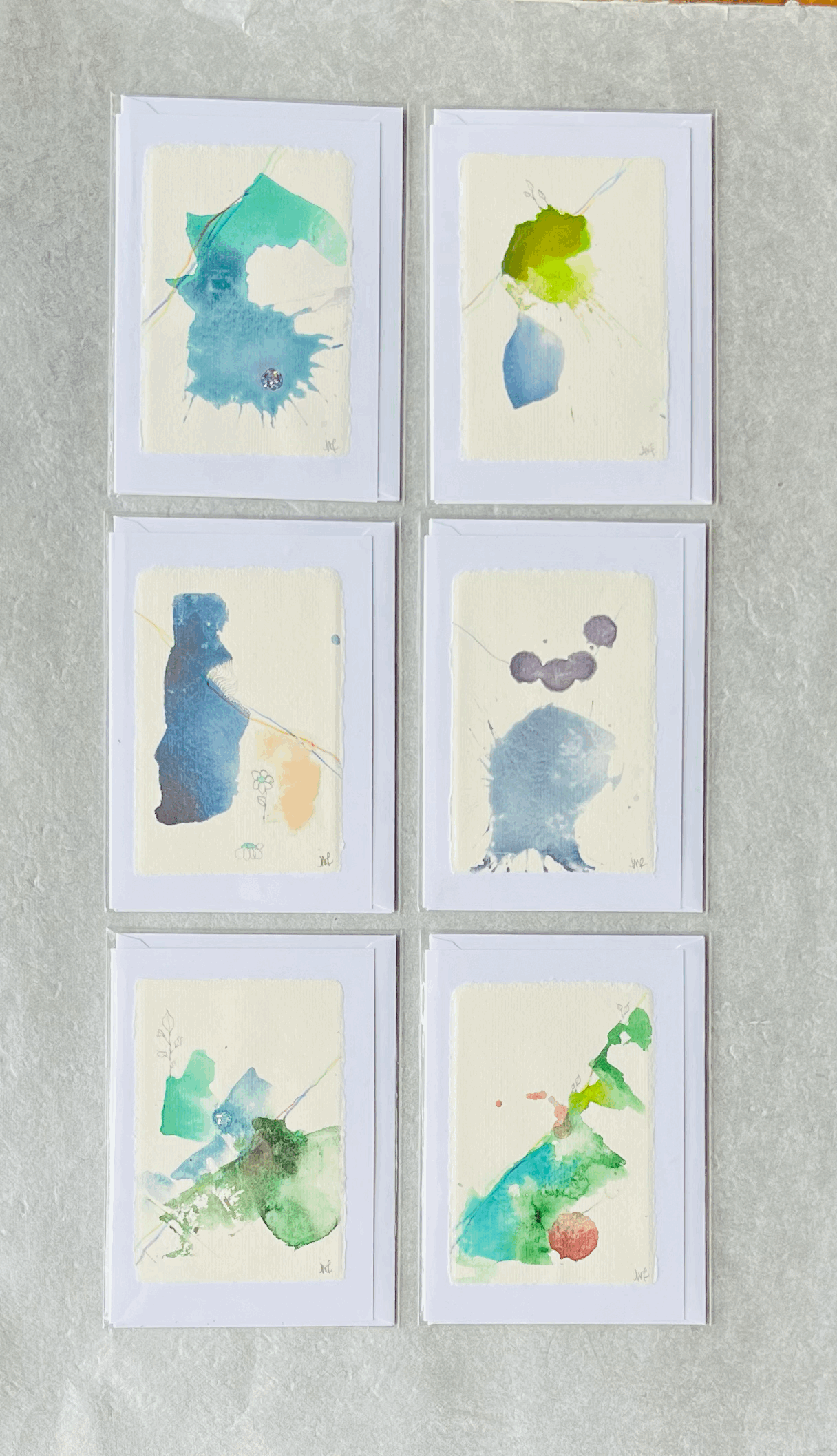 Original Abstract Card Collection