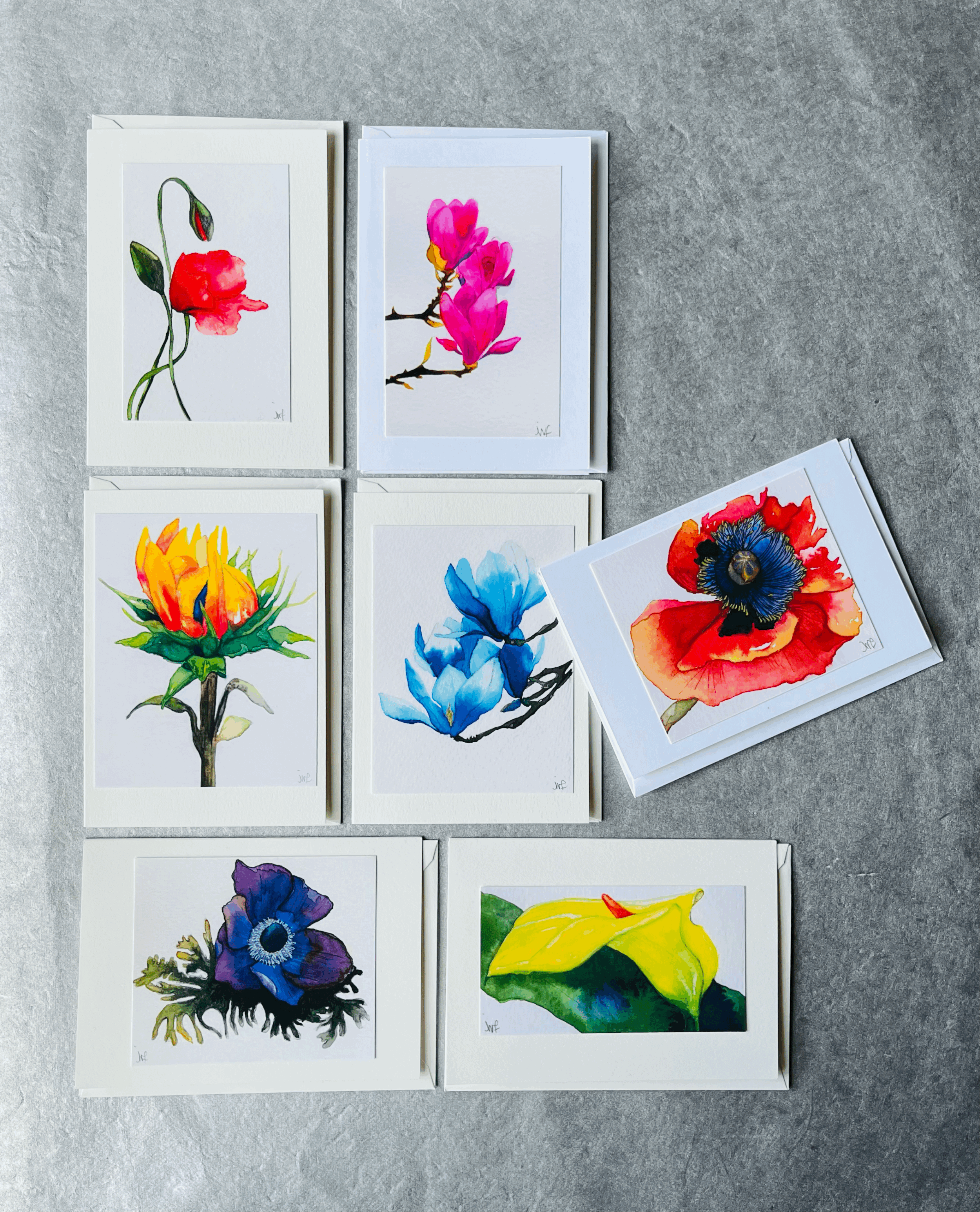 Floral Card Collection