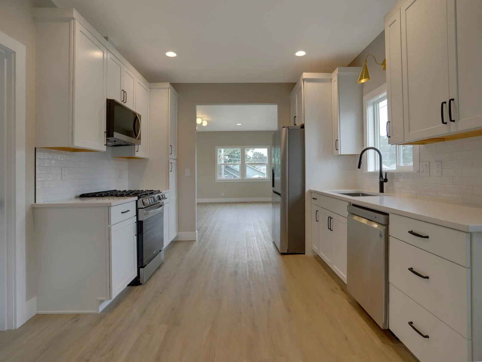 White Kitchen Remodel in St. Helens, OR by 4th Avenue Homes project photo 2