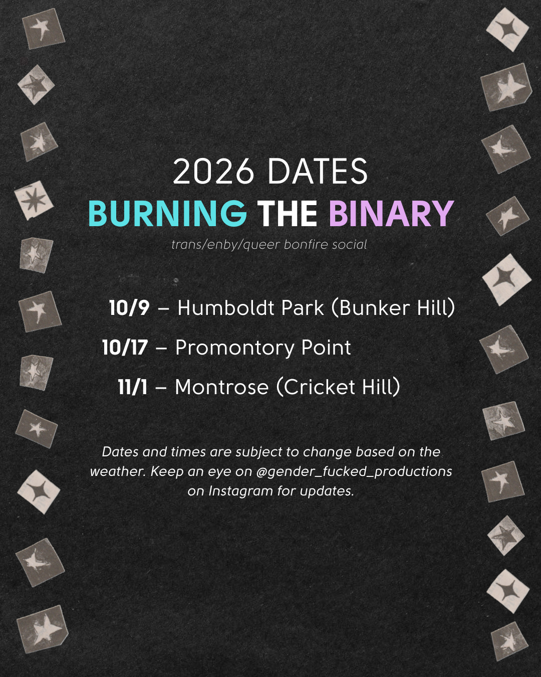 Burning the Binary