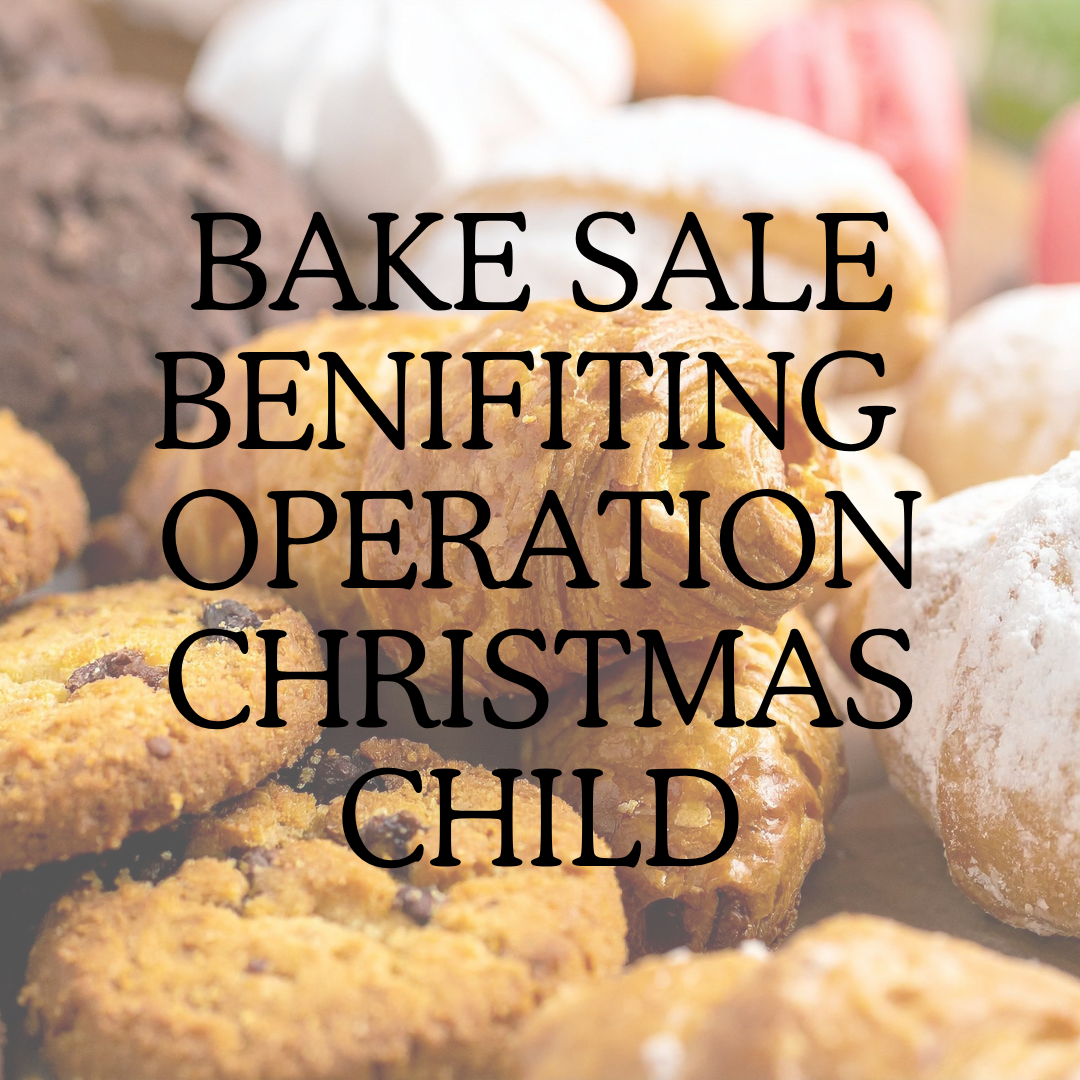 Bake Sale at the Vestey