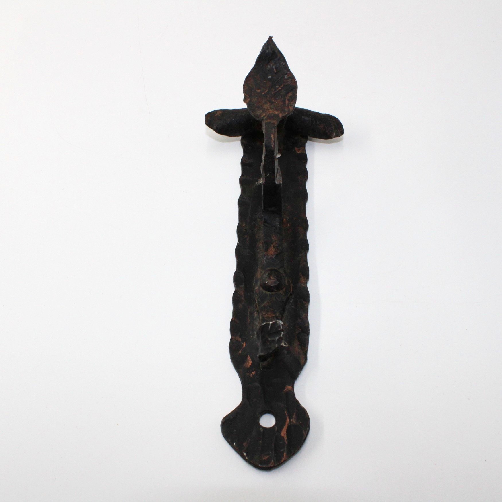 Blacksmith made wrought iron coat hook