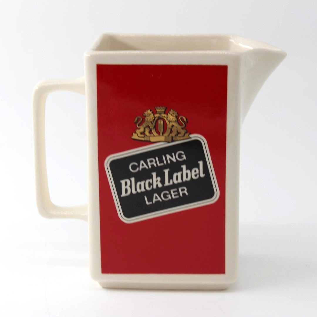 Carling Black Label Lager water jug breweriana
