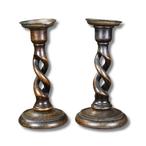 ANTIQUE OAK VANITY SET