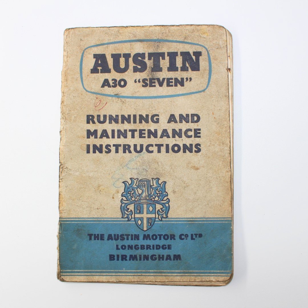 Austin Motor Company maintenance and parts handbooks x5