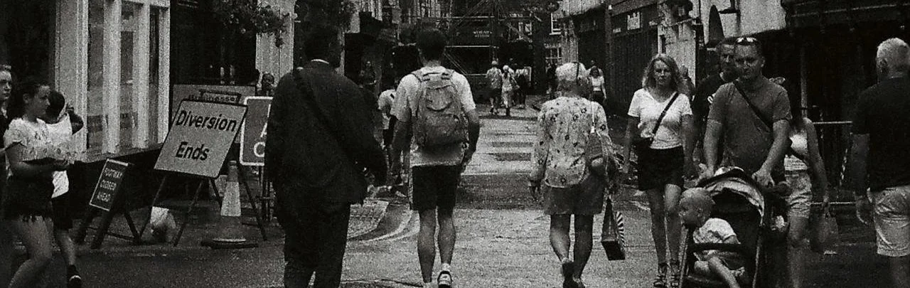 A community under pressure.