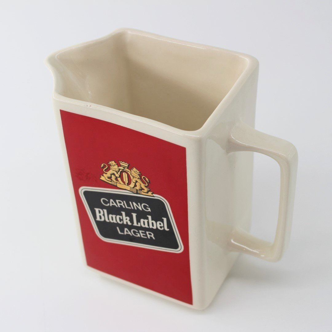 Carling Black Label Lager water jug breweriana
