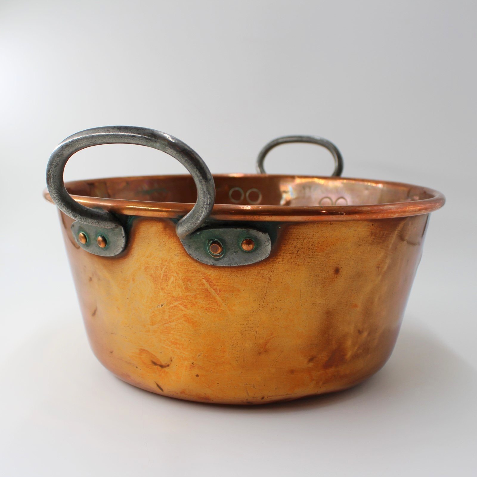 Copper jam pan saucepan or fruit bowl