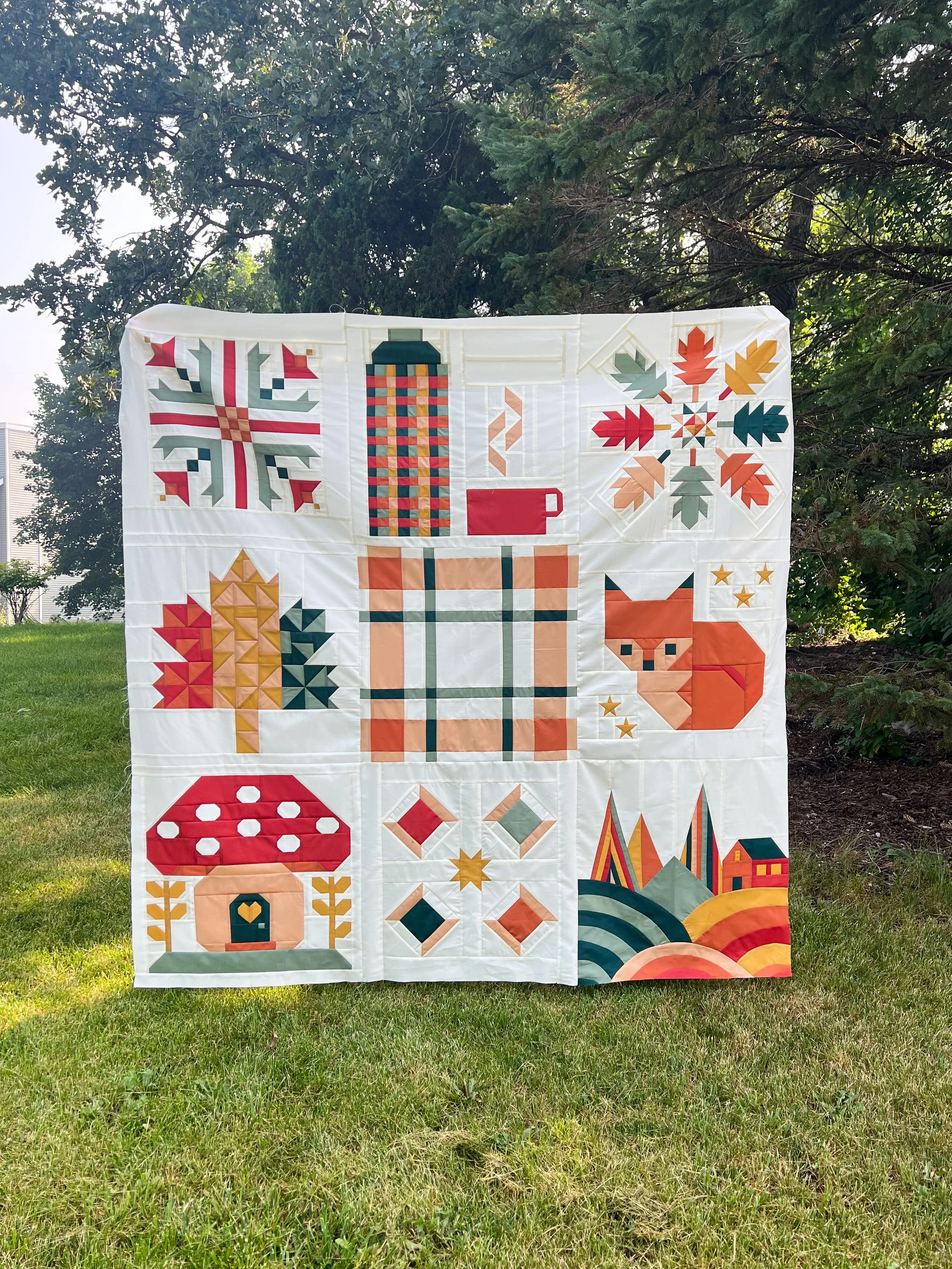 2026 Sweater Weather Sampler Cover Quilt Kit