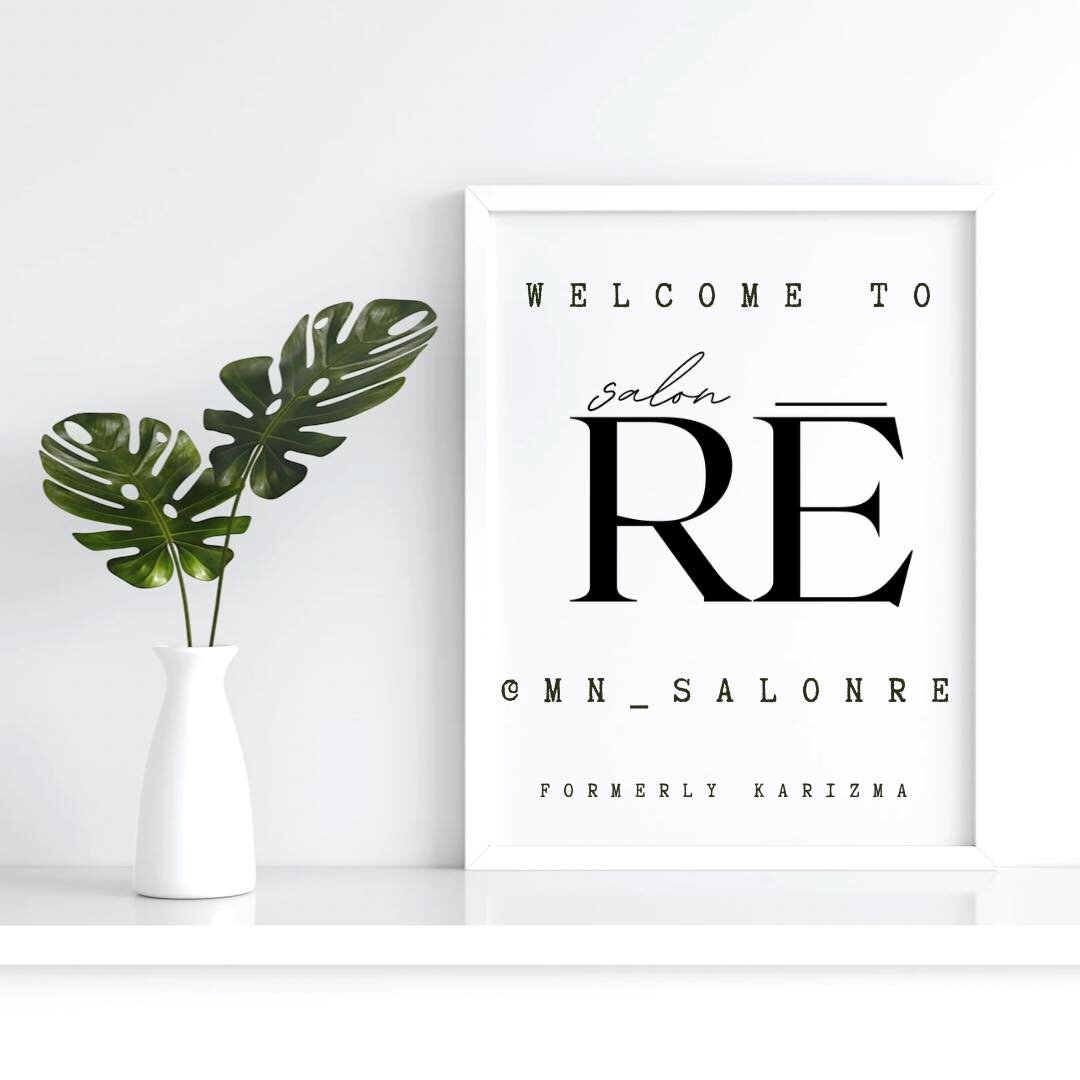 New name! New location! Same stellar service!

We hope you&rsquo;re excited to experience our refreshing start at our new location! We can&rsquo;t wait to see you 😁

#salonrē #rē #northmankato #mankato #salon #mankatosalon #mnsalonrē #mankatosalonrē