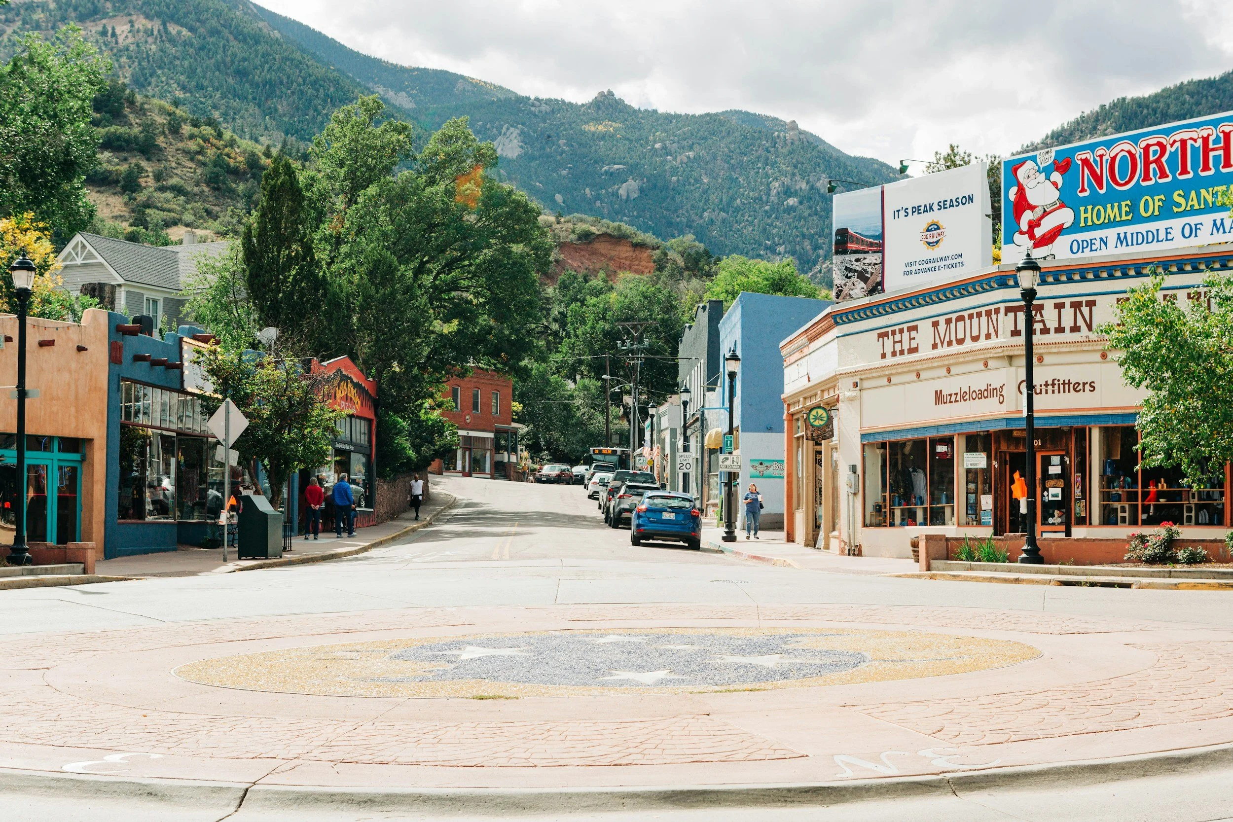 Manitou Springs mineral water spring in Colorado