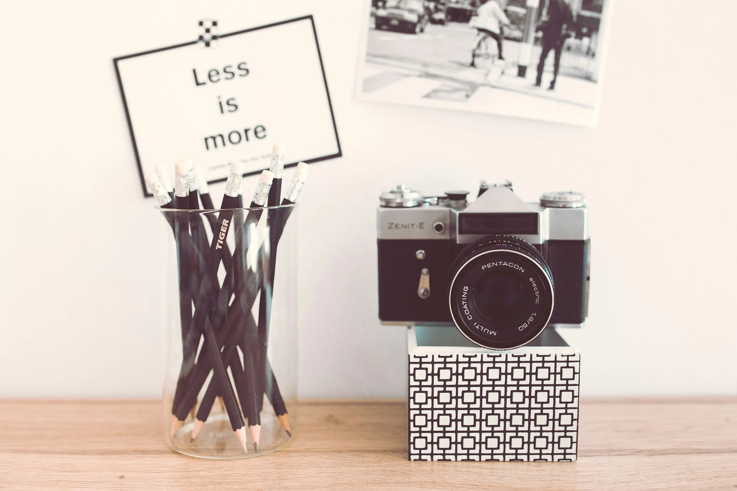 less is more image