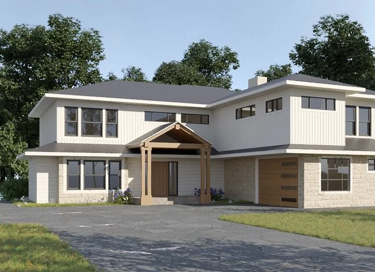 Exterior selections for our Lakefront Remodel are getting dialed in. Some projects have a super clear direction from the start and others morph over time. JI was originally hired to help with their basement remodel&hellip;. A year later, this entire 