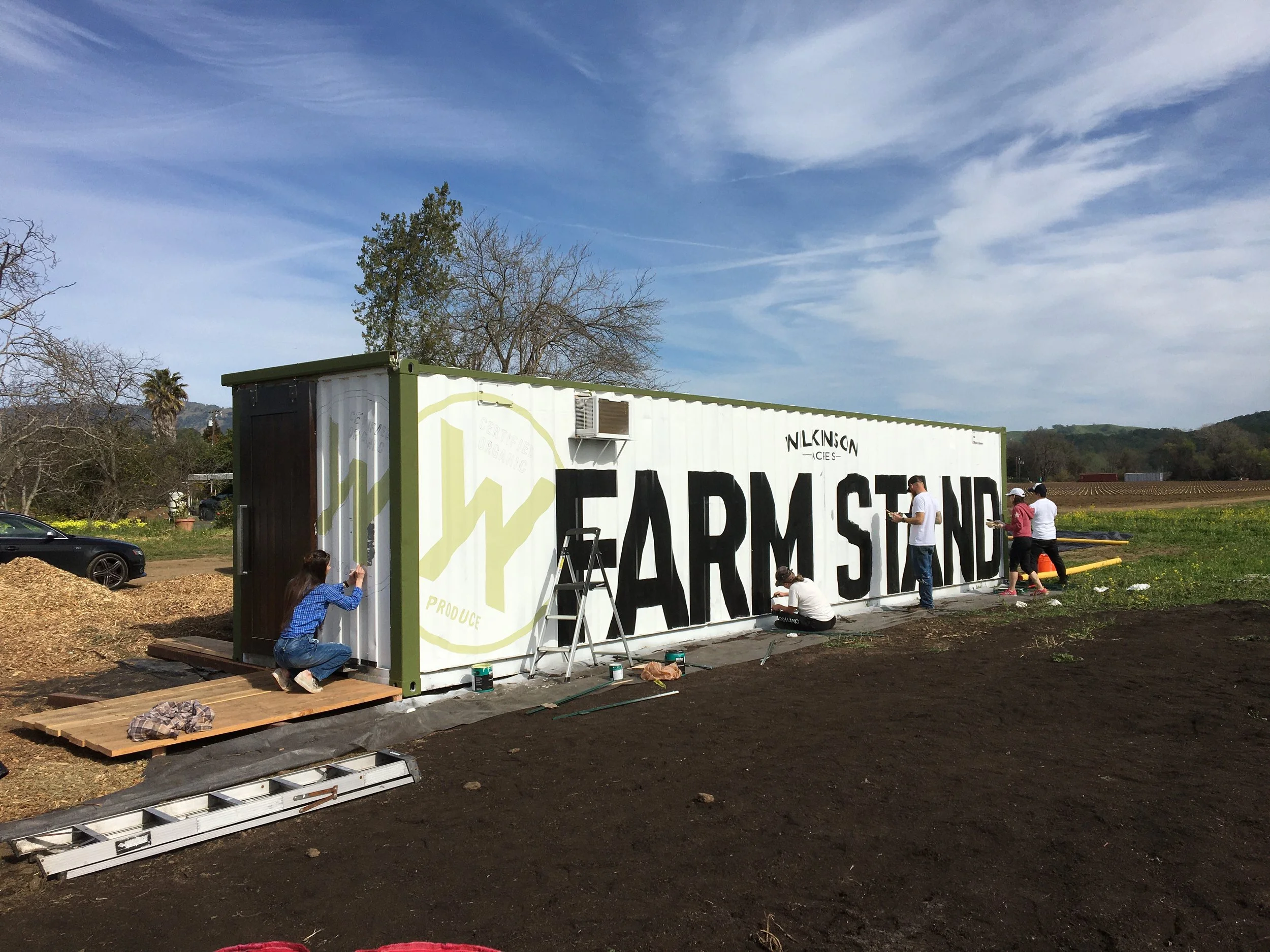 Farm Stand project for Wilkinsons Acres