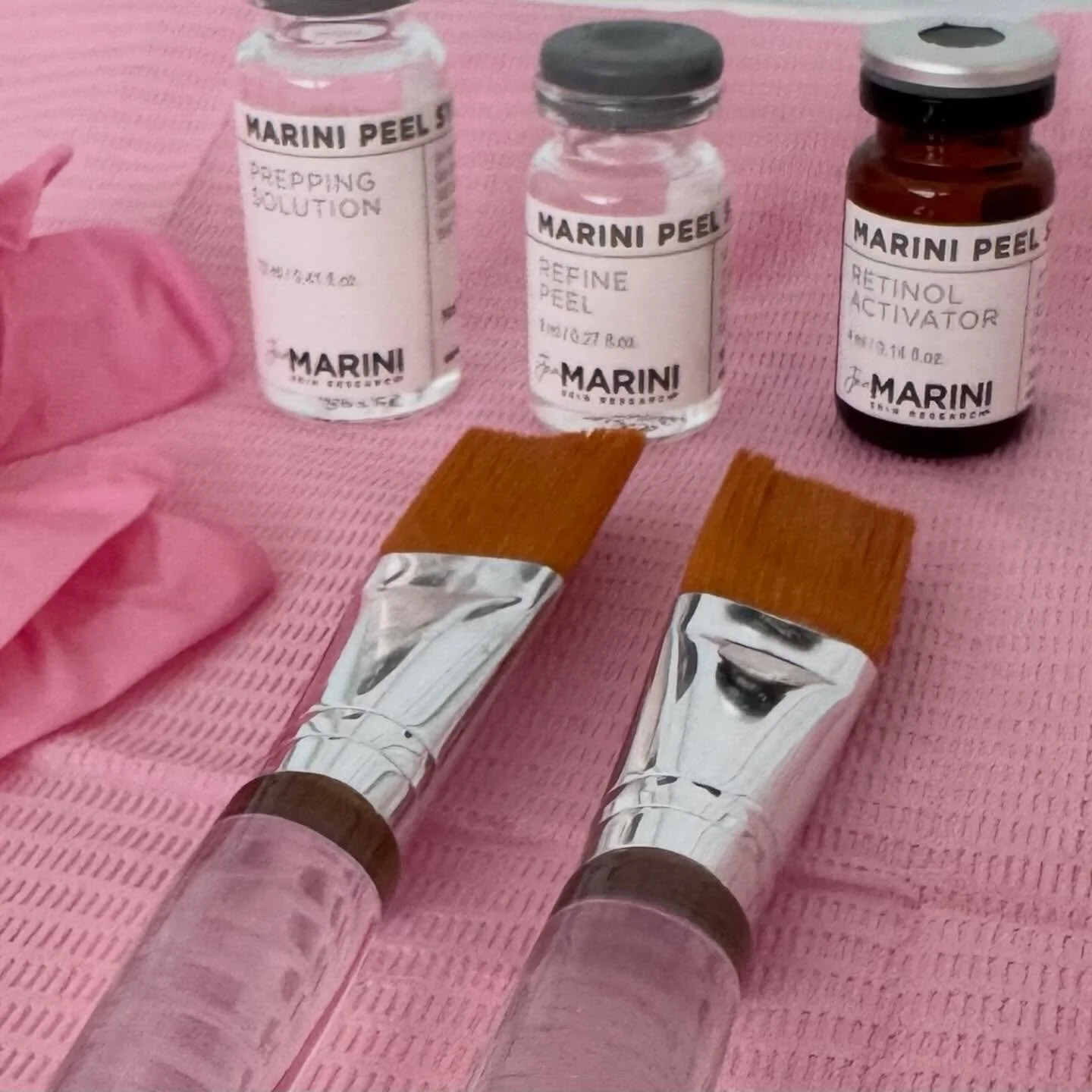 Out with the old, in with the glow ✨

The Marini Skin Solutions Refine Peel is more than just a peel it&rsquo;s a skin reset. This powerful chemical peel gently exfoliates the top layer of dead skin to reveal smoother texture, clearer pores, brighter