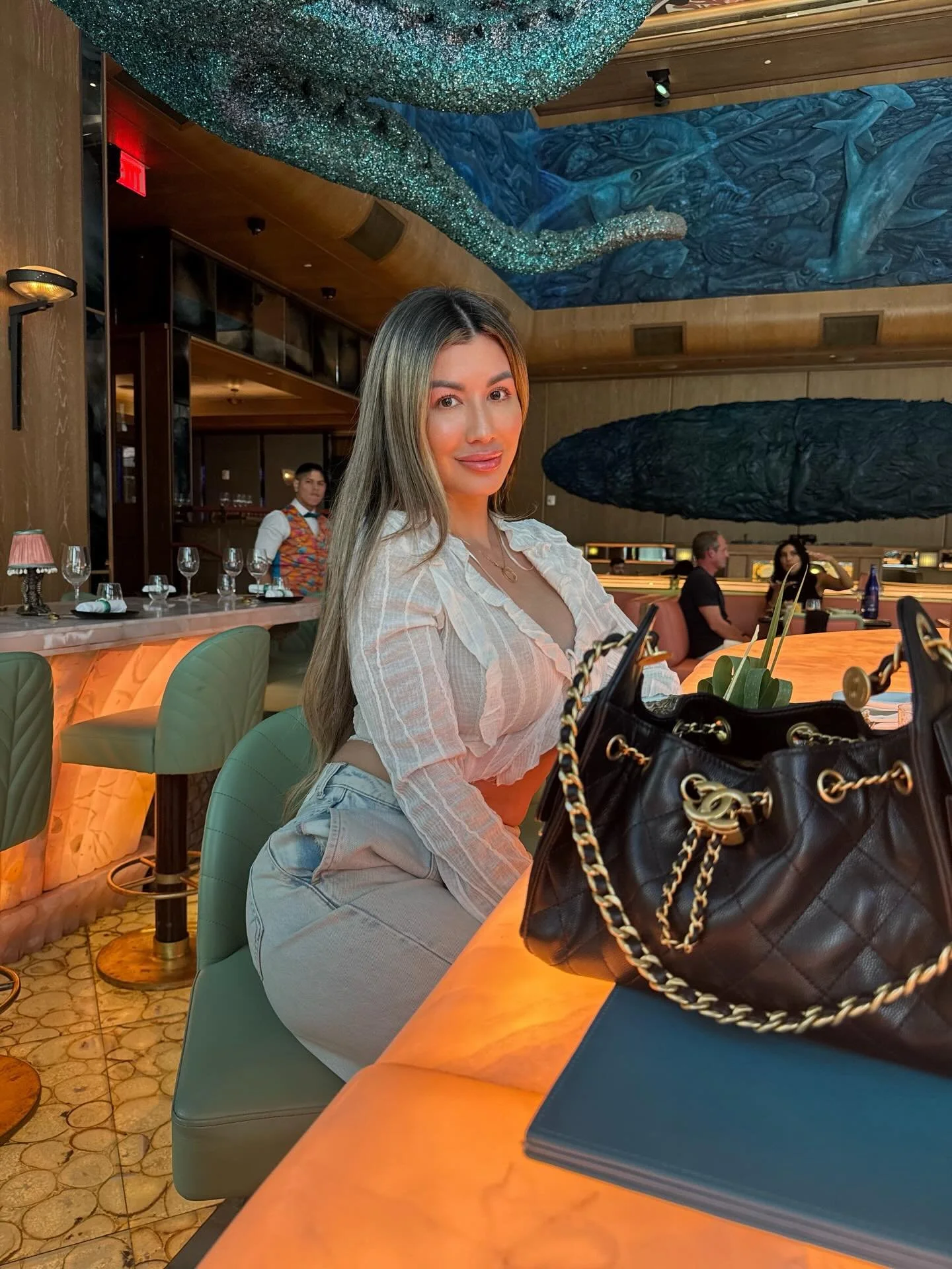 when in Miami, Sexy Fish is a must 🧜🏼&zwj;♀️🐟🪸