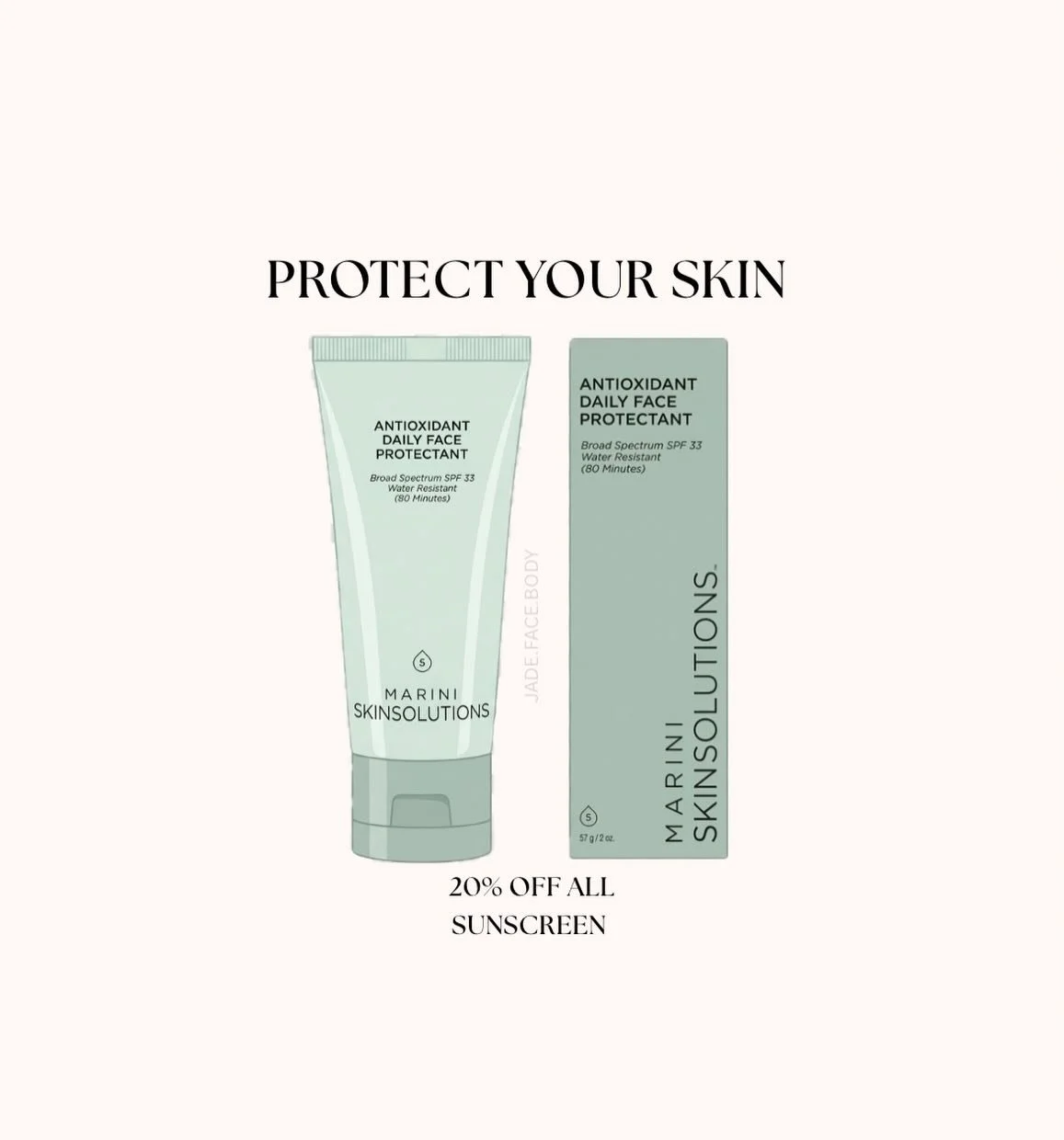 Sunscreen is the number one anti-aging product for a reason ✨✨✨

Up to 90% of visible skin aging is caused by UV exposure not just natural aging. Fine lines, wrinkles, dark spots, loss of collagen, uneven texture, and sagging skin can all be accelera