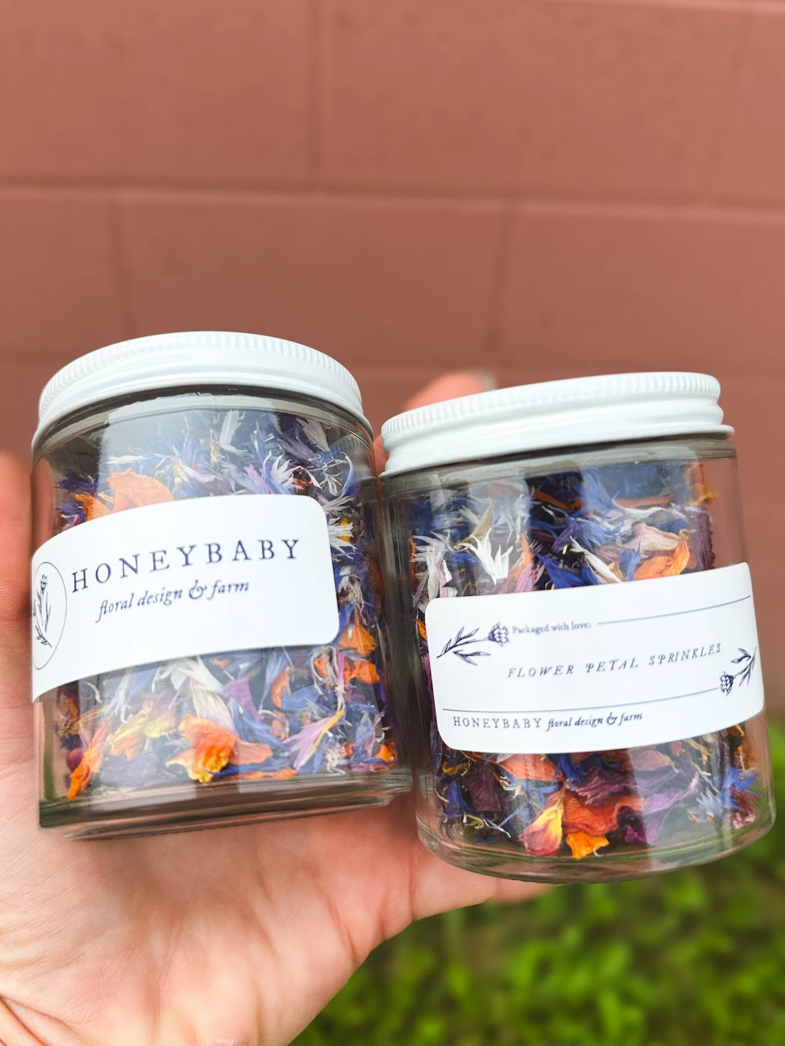 Signature Edible Floral Sprinkles