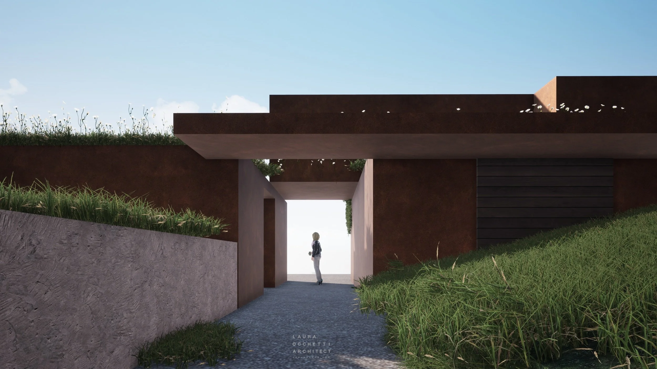 NEW SINGLE FAMILY RESIDENCE, MALIBU, CA, MASSING STUDIES / SITE ANALYSIS
