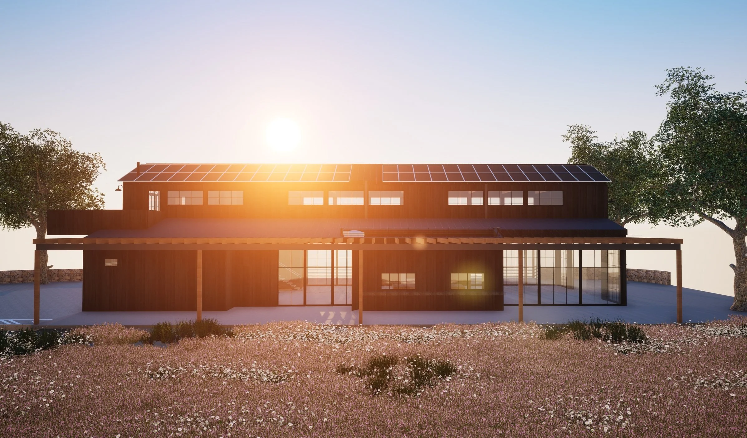 NEW PACKING BARN, OJAI, CA