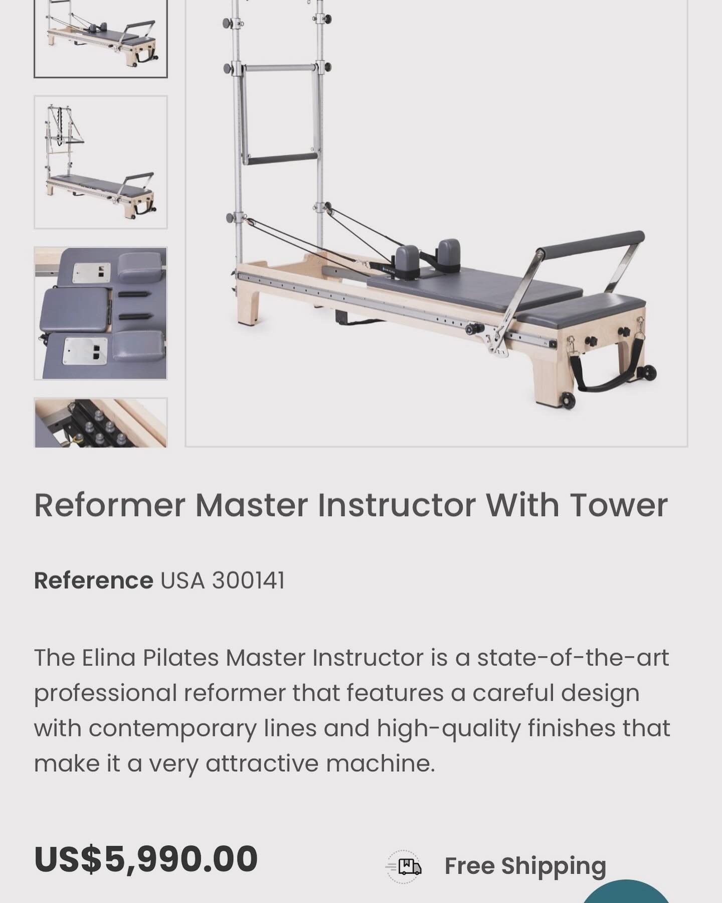 Máy Reformer được nhập khẩu trực tiếp từ Mỹ