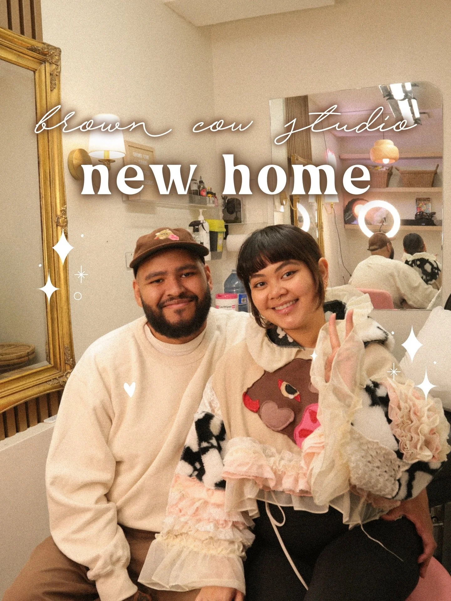 Brown Cow Studio has a new home 🤎🏠

We&rsquo;re still the same independent two artist studio, just creating from a new space.

Over the past month, we&rsquo;ve been settling in, taking care of our clients, and slowly building a space that feels lik