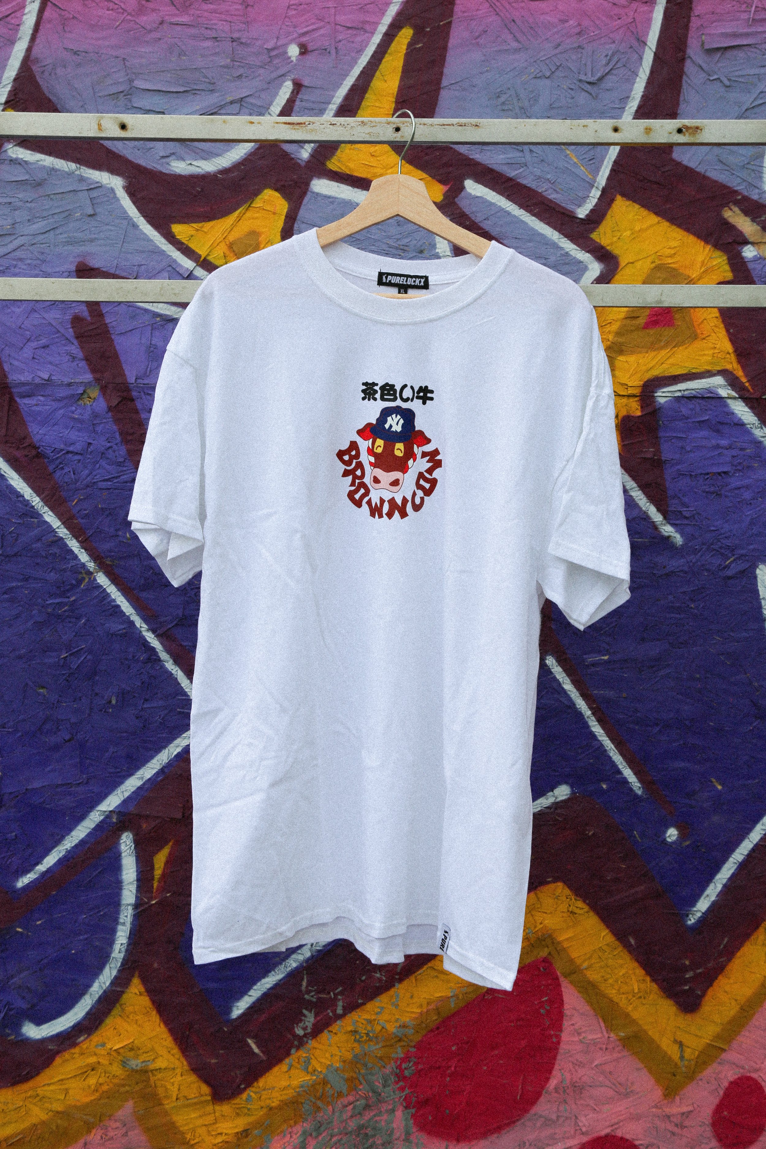 Brown Cow Yankee Tee White 2.JPG