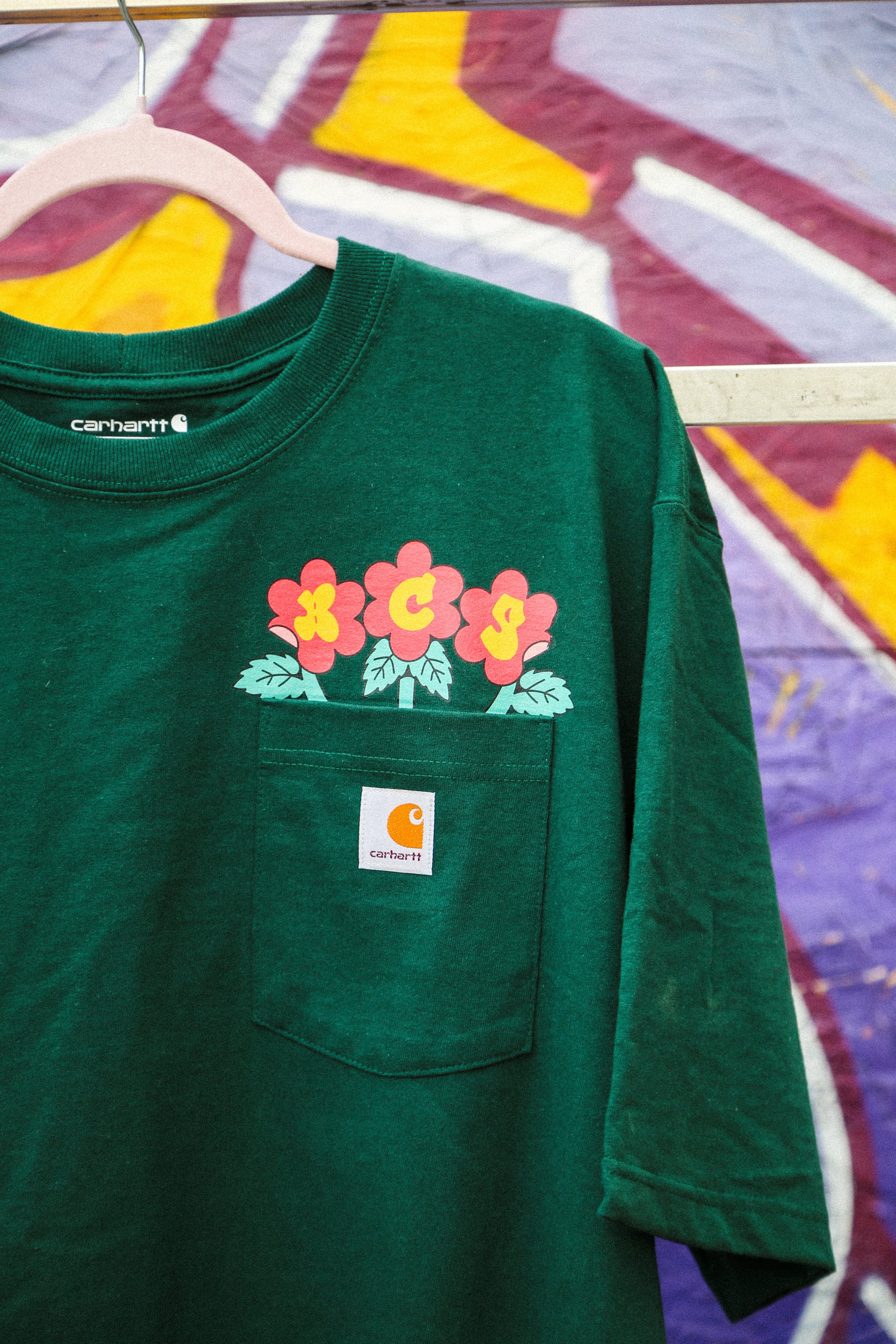 Tiger and Dragon Tee Green 5.JPG