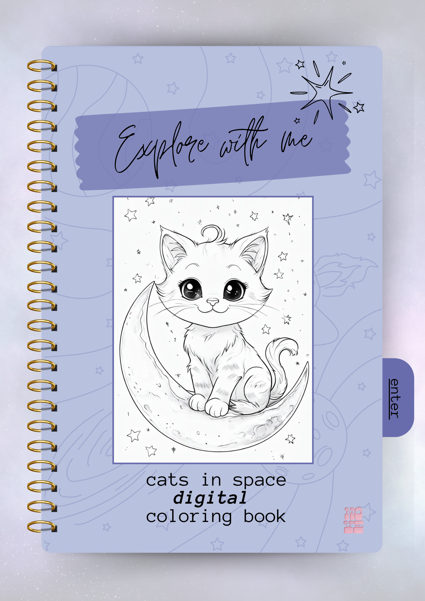 Garden with me_ Chibi Girl Digital Coloring Book.png