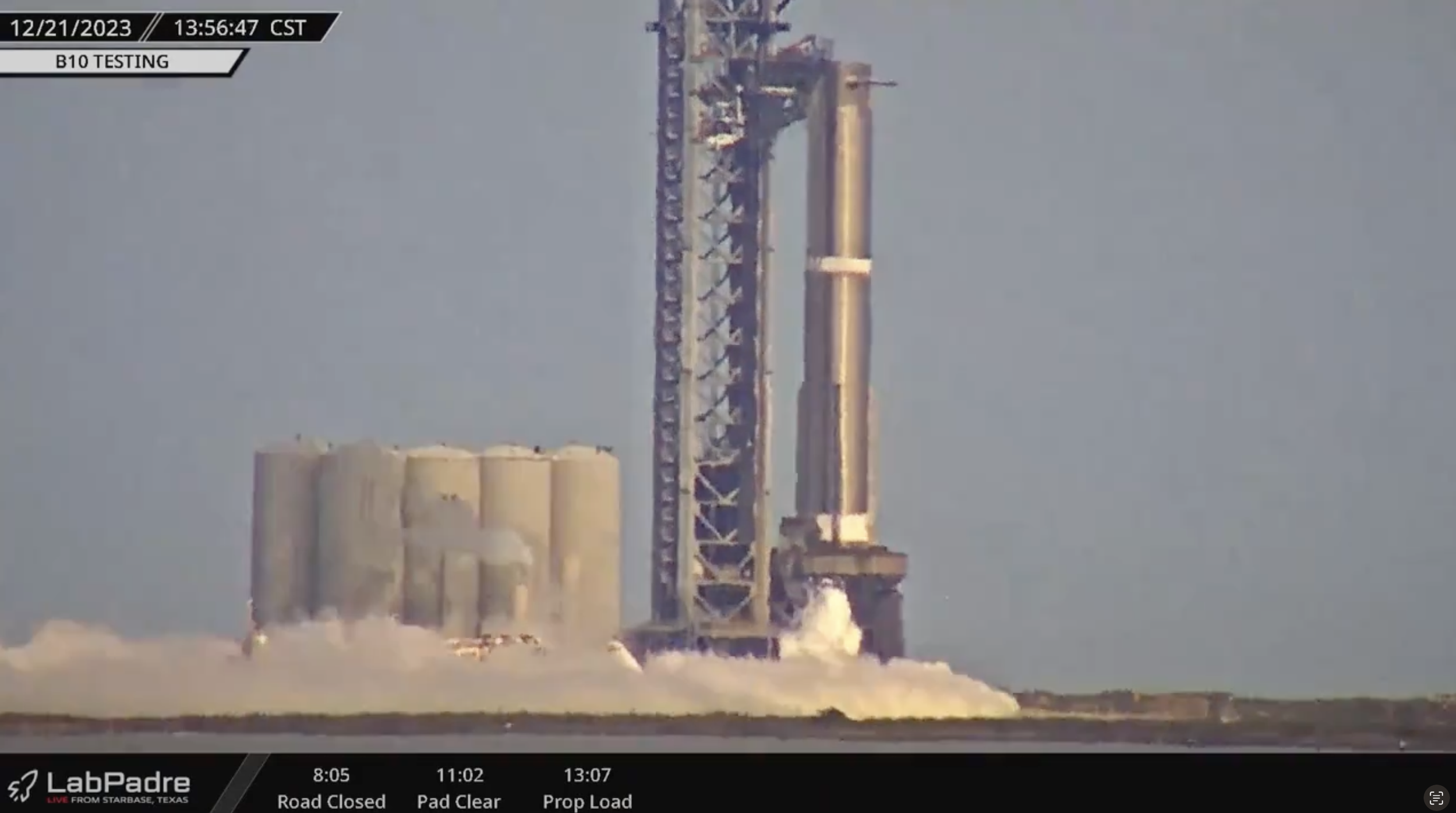 Intento de Encendido Estático NO COMPLETADO Booster 10