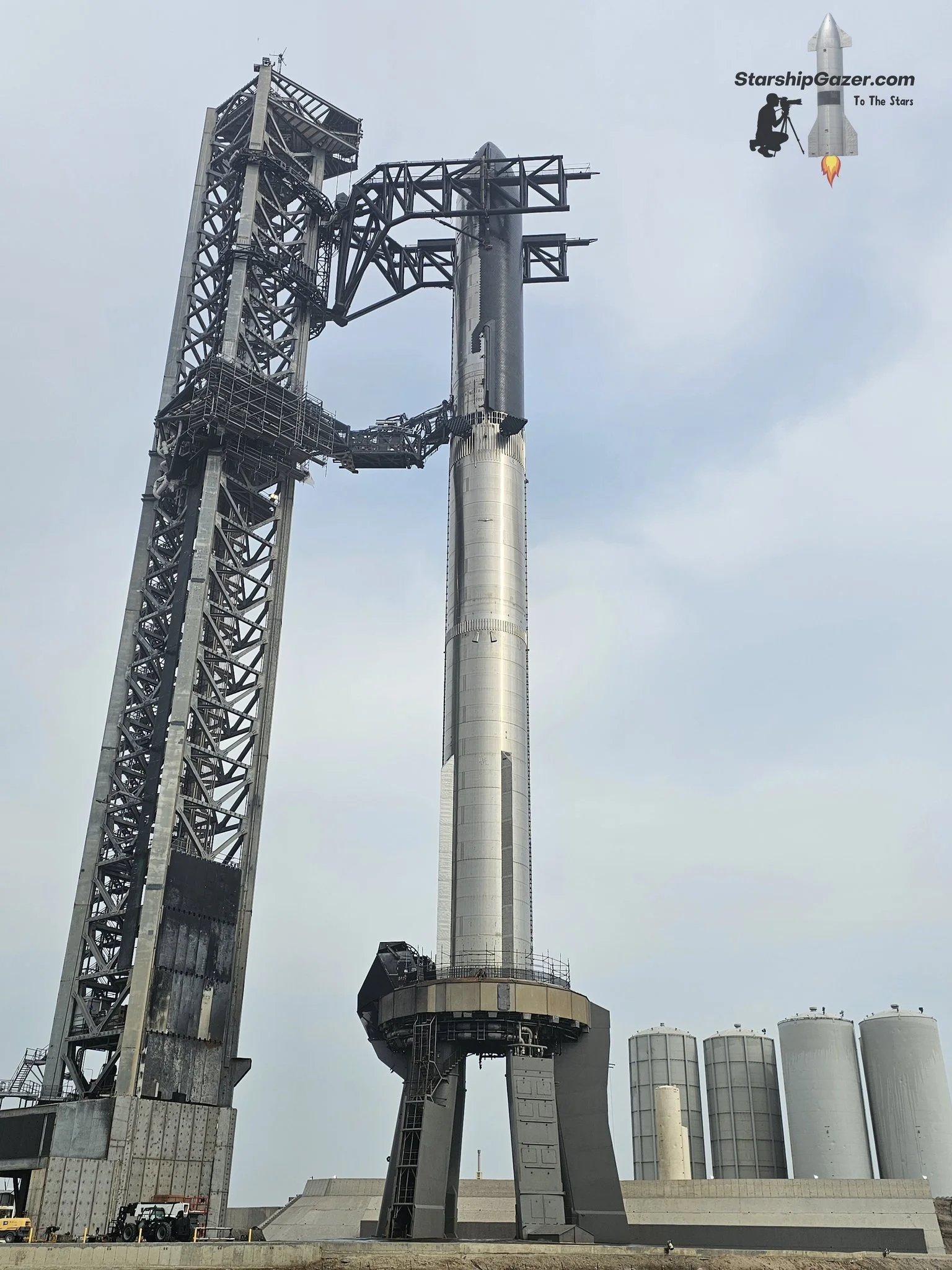 SpaceX realiza el apilamiento de Ship 28