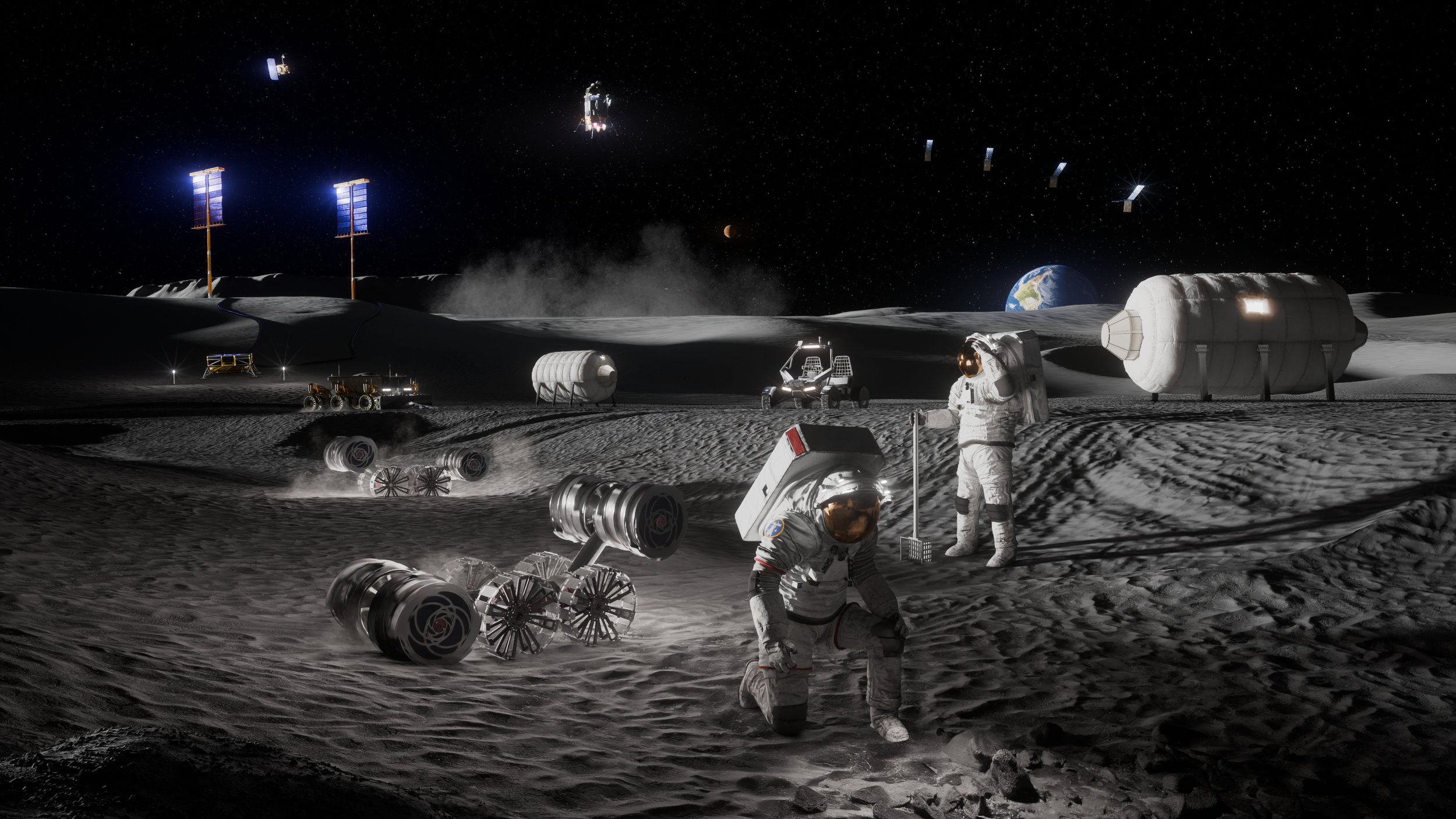 NASA presenta sus planes para Moon Base: el camino hacia una presencia permanente en la Luna