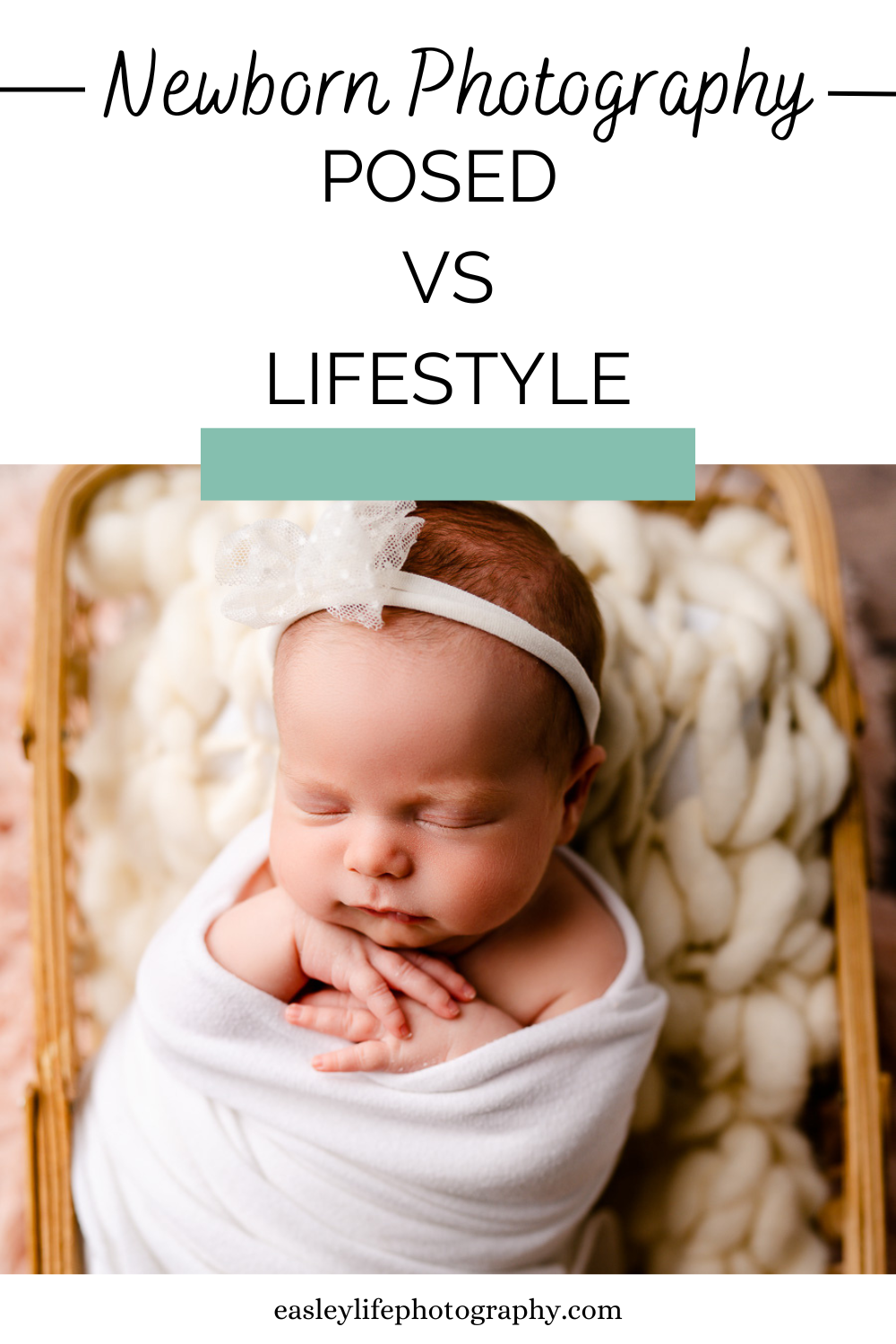 Posed vs Lifestyle Newborn Photography