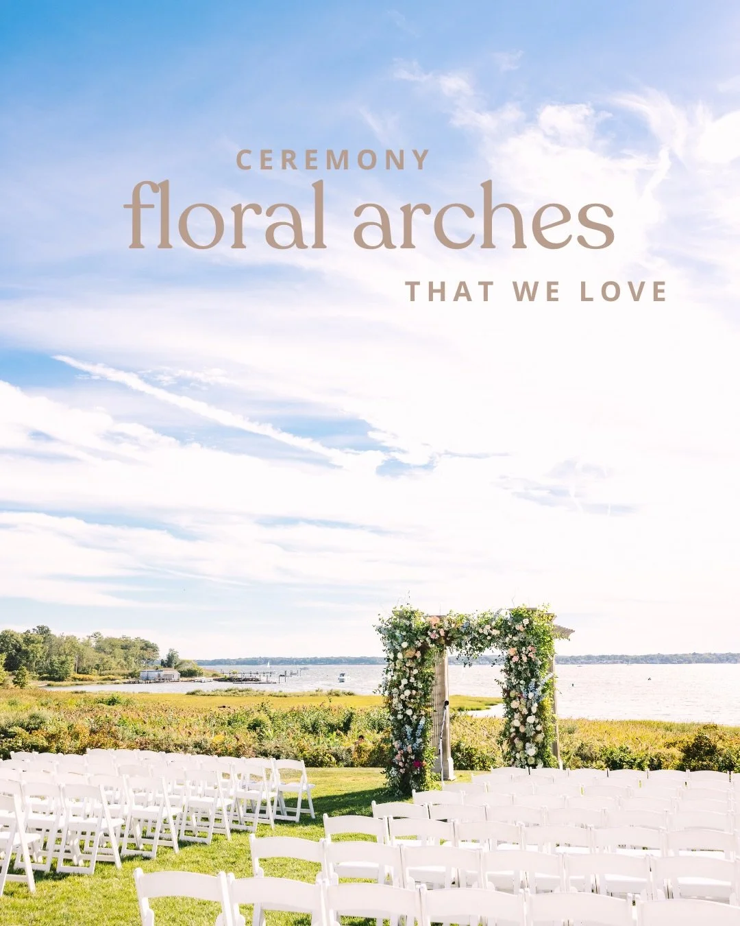 Ceremony arches we&rsquo;ll never stop loving 😍

Whether it&rsquo;s wild and organic or bright and lush, there&rsquo;s something magical about creating a backdrop that feels like it belongs there. Swipe through for some palette-led inspiration you&r