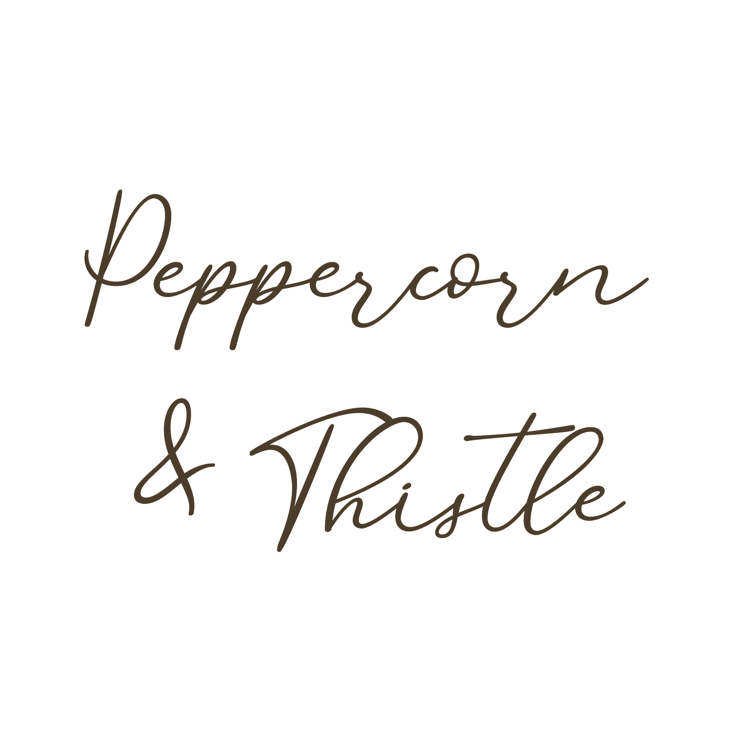 Peppercorn &amp; Thistle