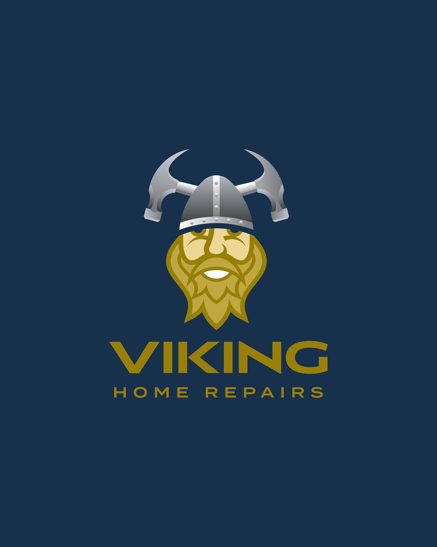 🔨 🔥 🔨 New work! Viking Home Repairs is off and running in Cary, NC with a brand new custom logo design and identity. Viking will be serving the surrounding areas for all of your home repairs and home construction projects.
#logo #logodesigner #bra