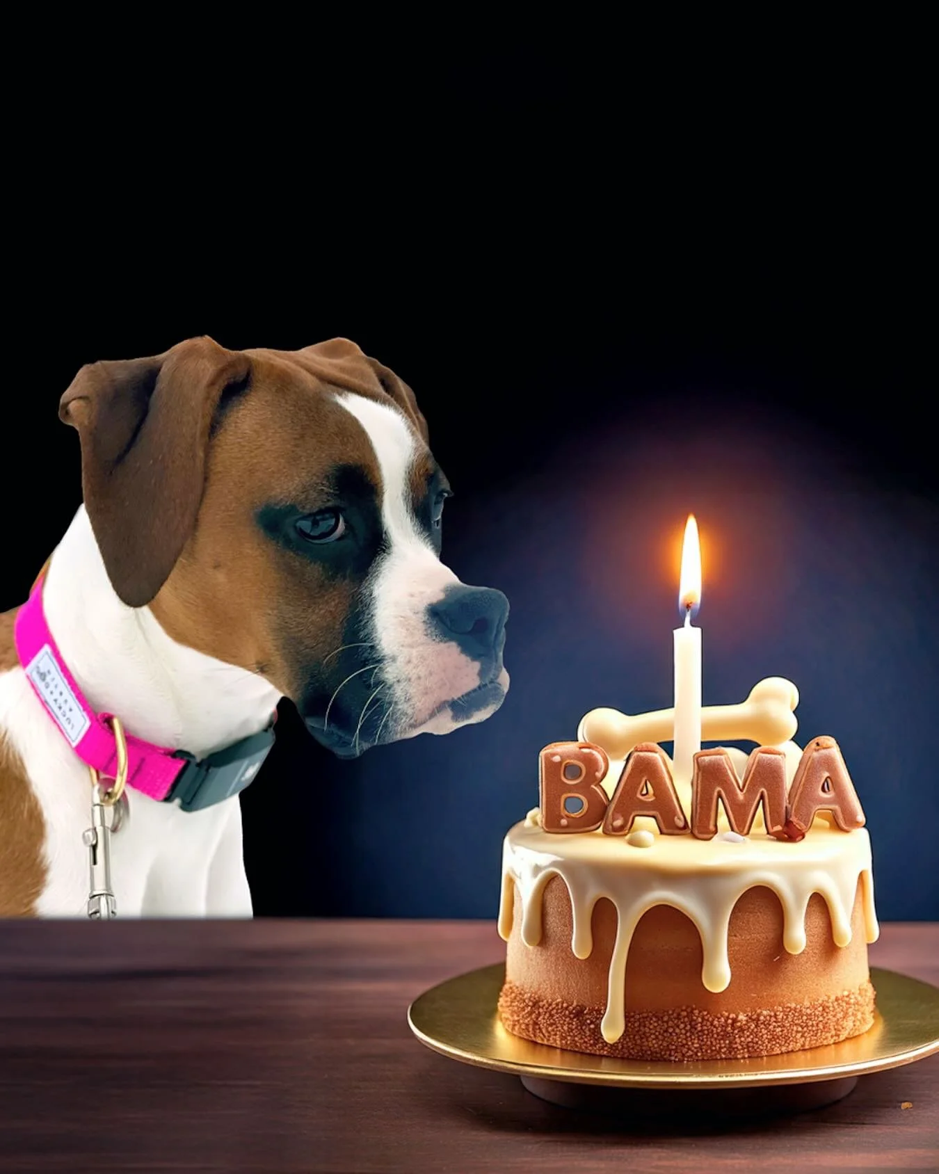 Happy First Birthday, BAMA! 🎈 
@boxerbama #bama #boxer #boxerdog #happybirthday #birthday #1
