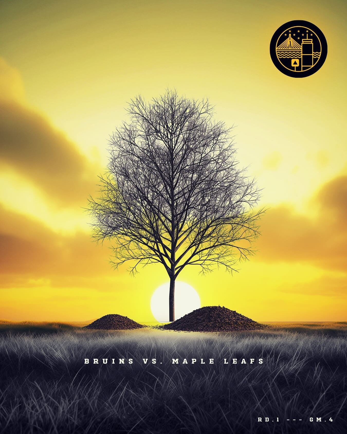 ⚫️🟡 Looking to pile up another win. Game 4 tonight. Bruins vs. Maple Leafs. Let&rsquo;s go Bruins!
#letsgobruins #bostonbruins #boston #nhl #hockey #nhlbruins #playoffs #graphicdesign #digitaldesign #mikeschaeffer