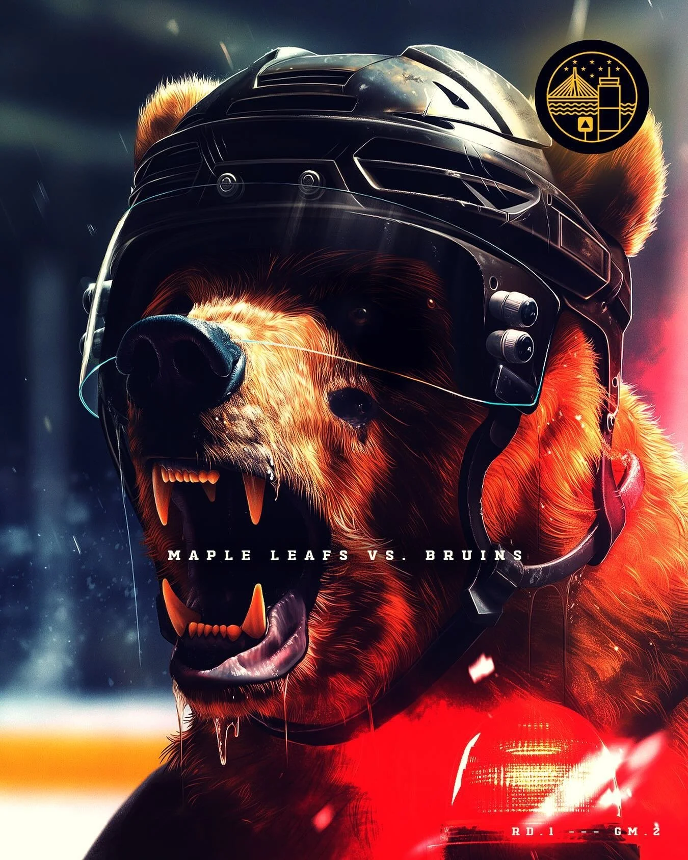 🚨 Game two tonight. Maple Leafs vs. Bruins. Light the lamp. Let&rsquo;s go Bruins! Personal project I created for fun.
#bostonbruins #boston #nhl #hockey #nhlbruins #playoffs #graphicdesign #digitaldesign #mikeschaeffer