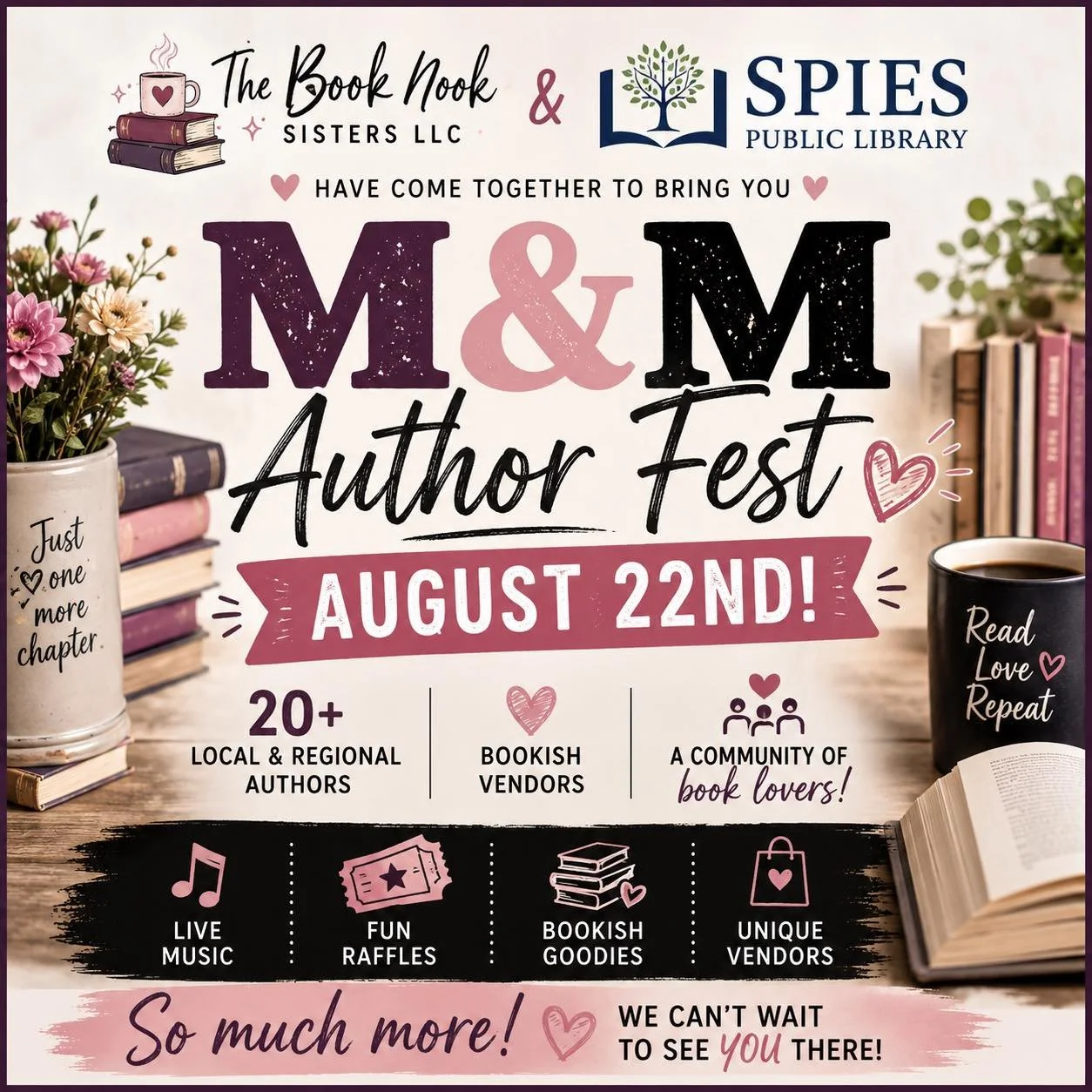 M&amp;M Author Fest
