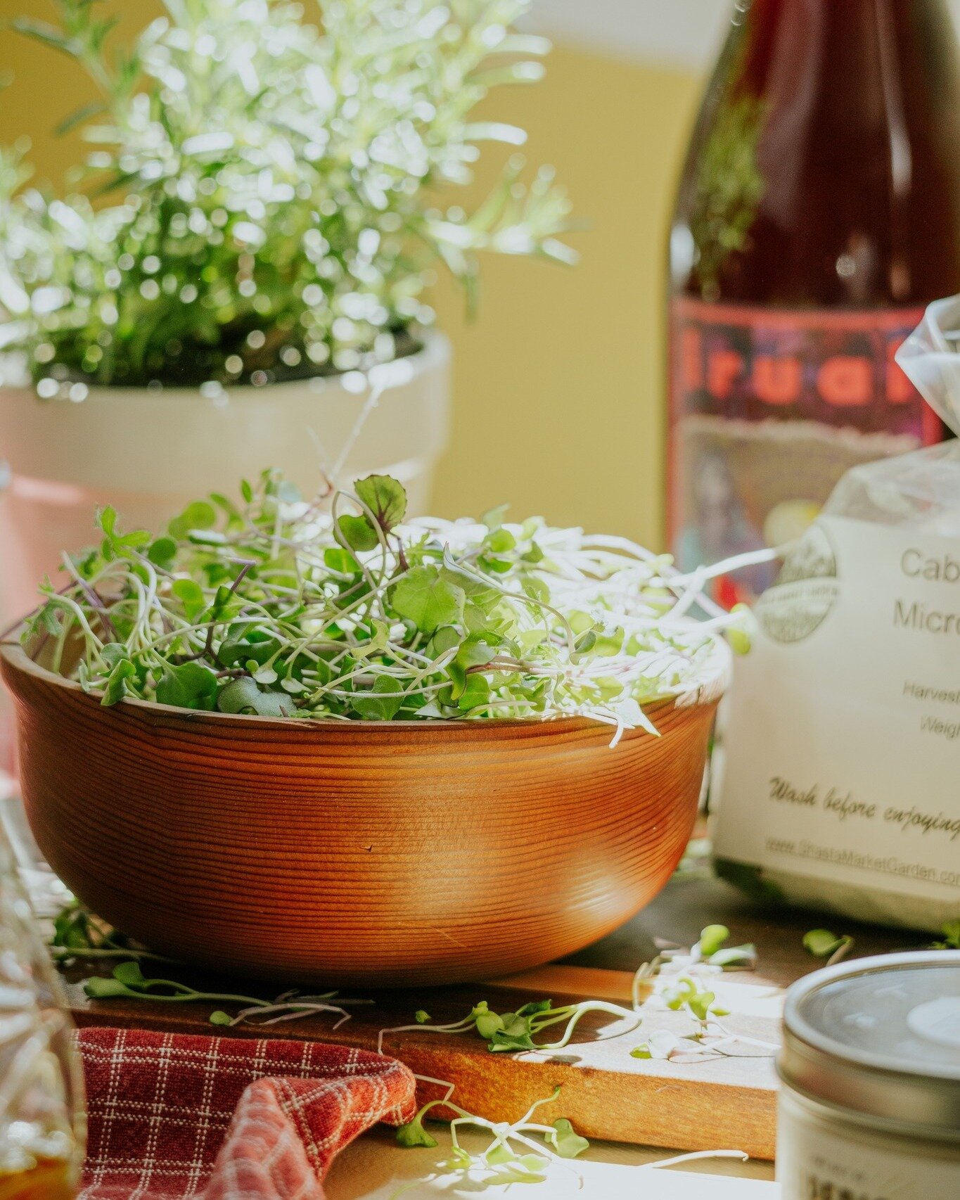 Microgreens offer endless possibilities for cooking creativity! 🌱👩&zwj;🍳☘️
Their tender leaves and concentrated flavors can elevate any dish, whether you're preparing salads, sandwiches,
soups, or even pasta dishes! 
🛍️📲Add some to your next Far