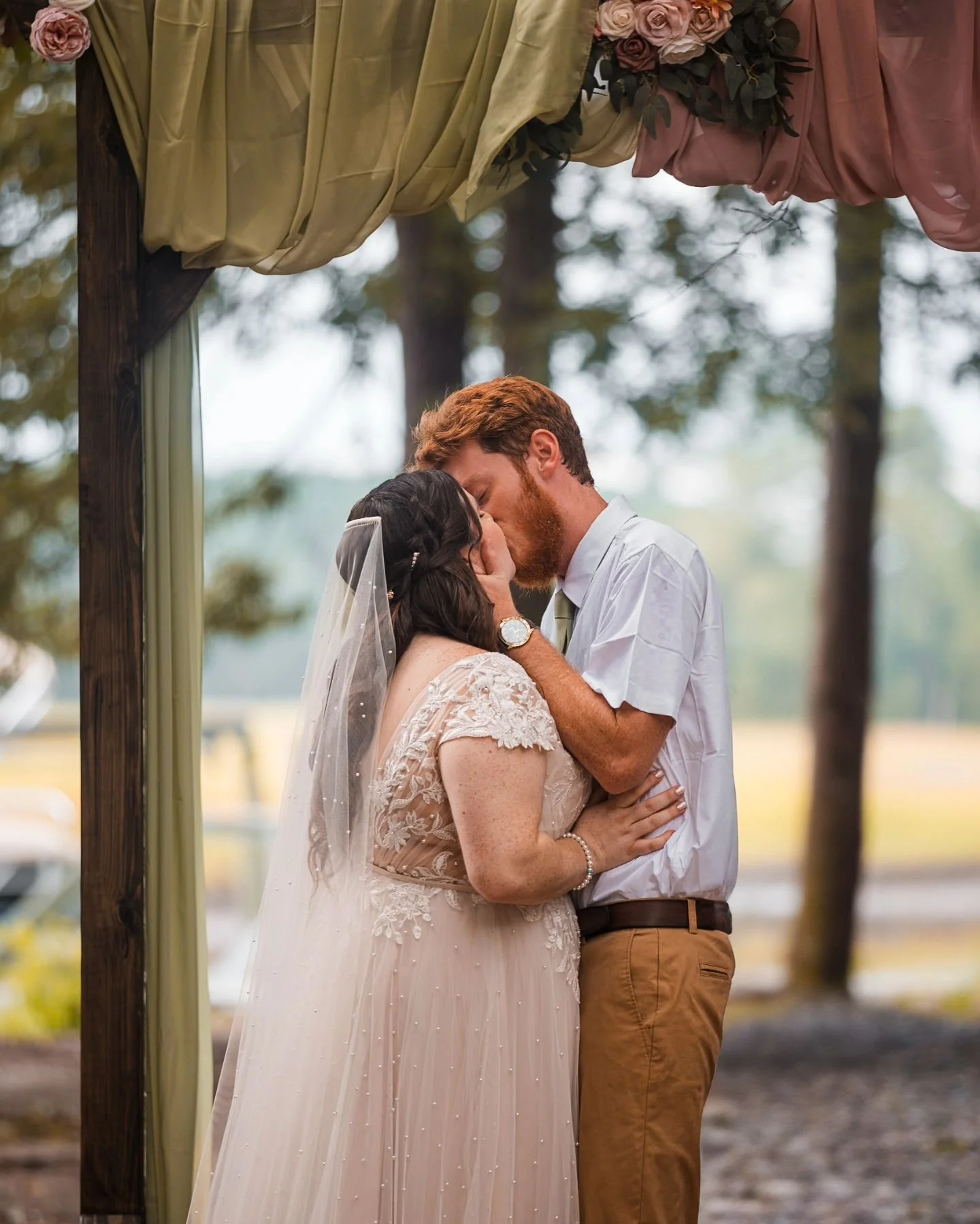 Congratulations to Mr. &amp; Mrs. Pisall! It may have been the hottest day, the most humid and scattered storms but we where blessed to make it through it with no issues. Thank you for allowing us the honor to photography such a cozy little wedding.