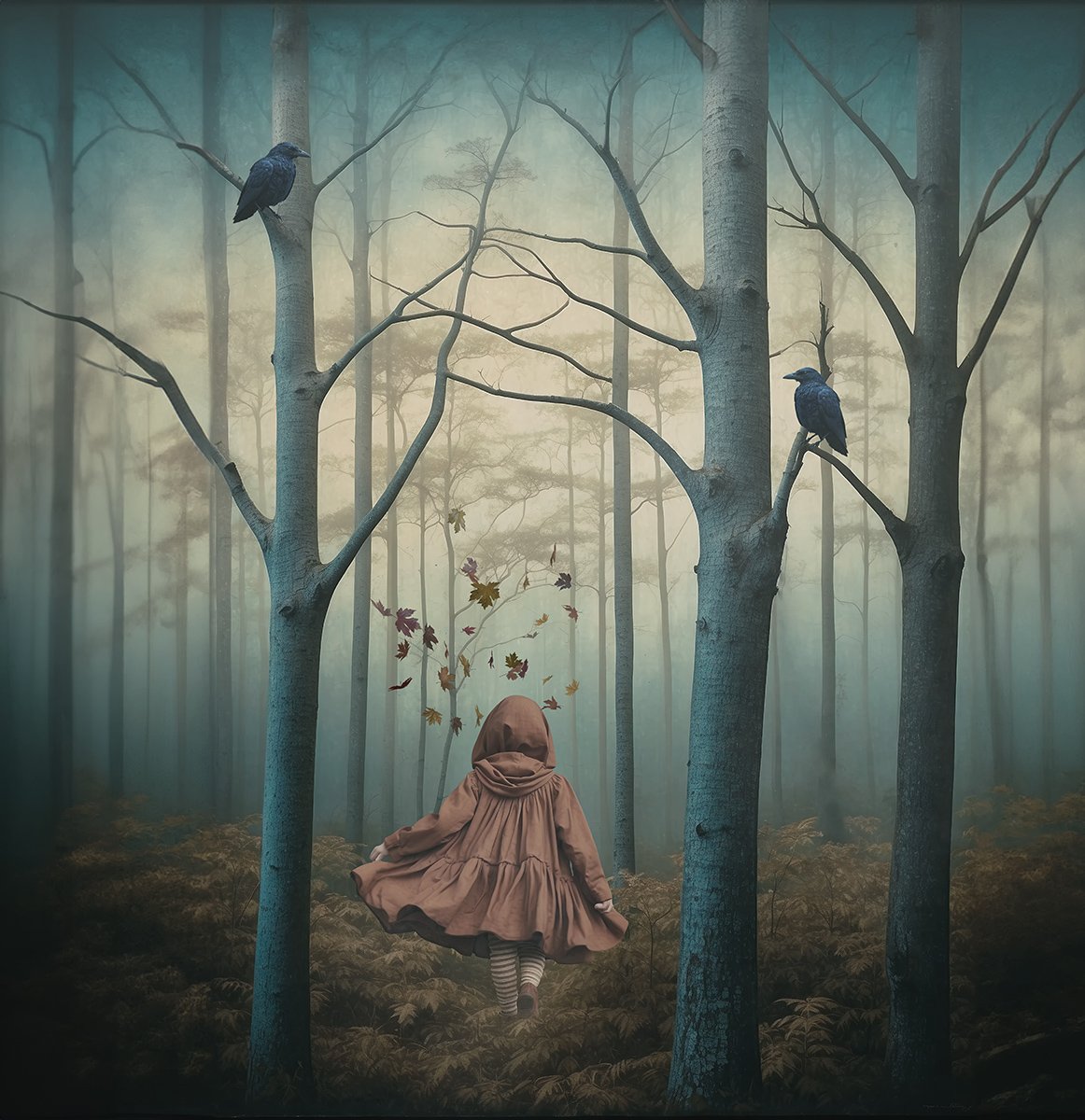 Autumn Forest Girl in Brown Cape FB.jpg
