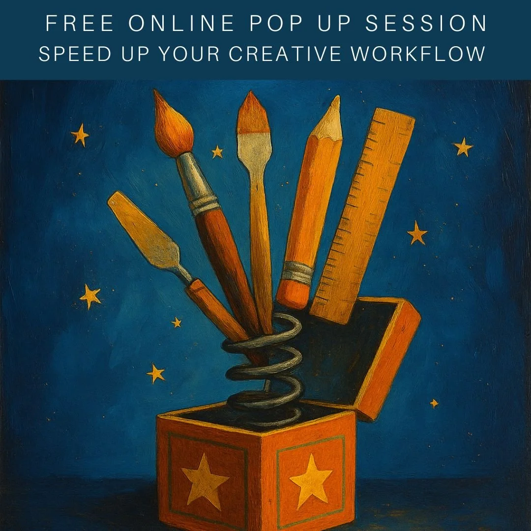 FREE SESSION POP UP SPEED UP YOUR CREATIVE WORKFLOW