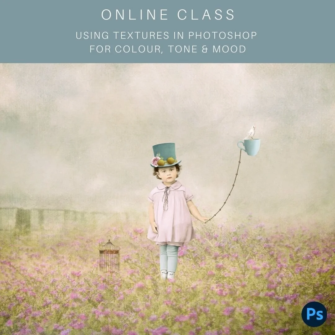 Using Textures in Photoshop for Colour, Tone &amp; Mood