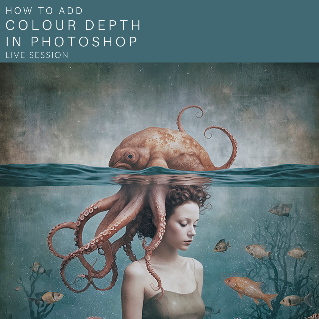 HOW TO BUILD COLOUR DEPTH IN PHOTOSHOP - Live Session